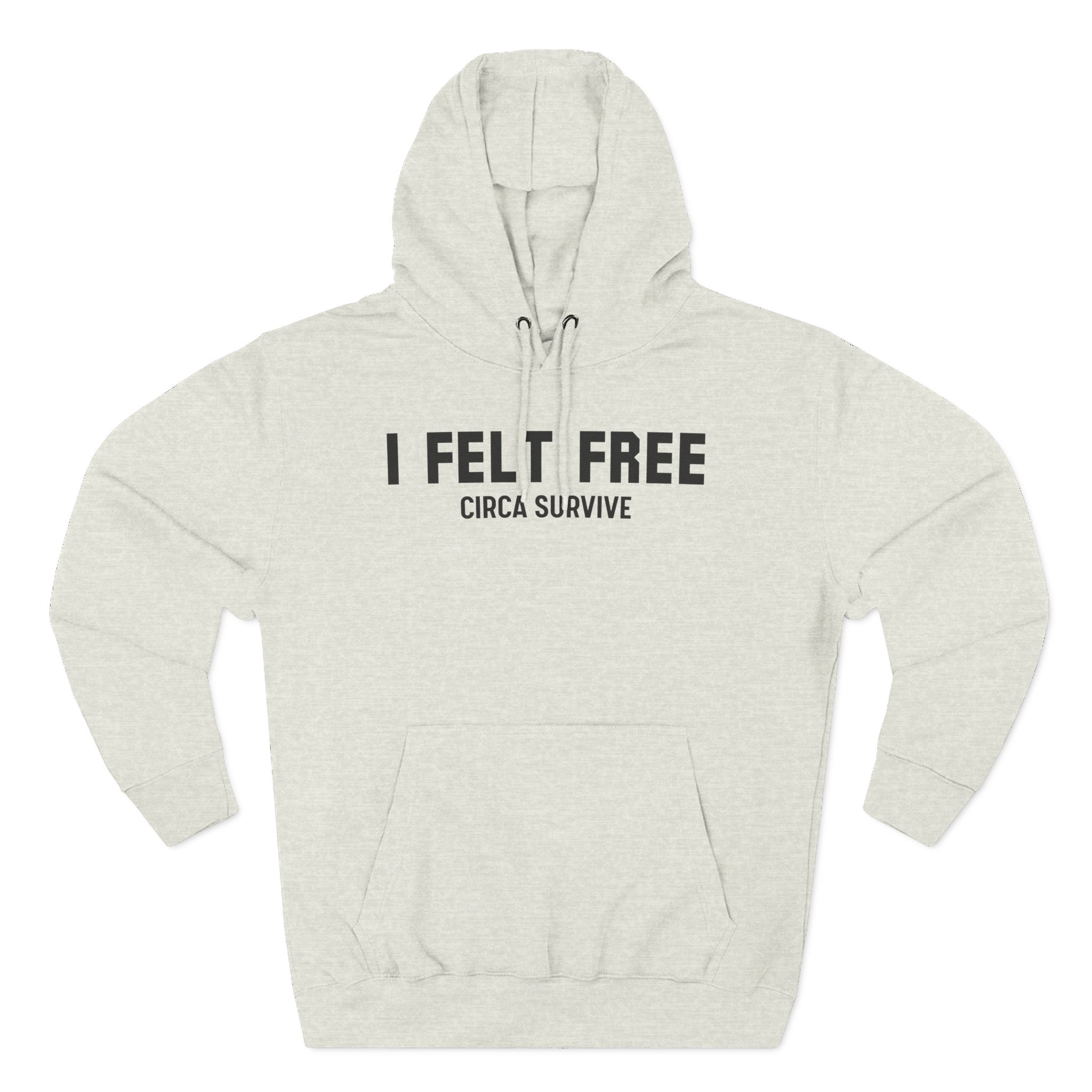 Circa Survive I Felt Free Three-Panel Fleece Hoodie