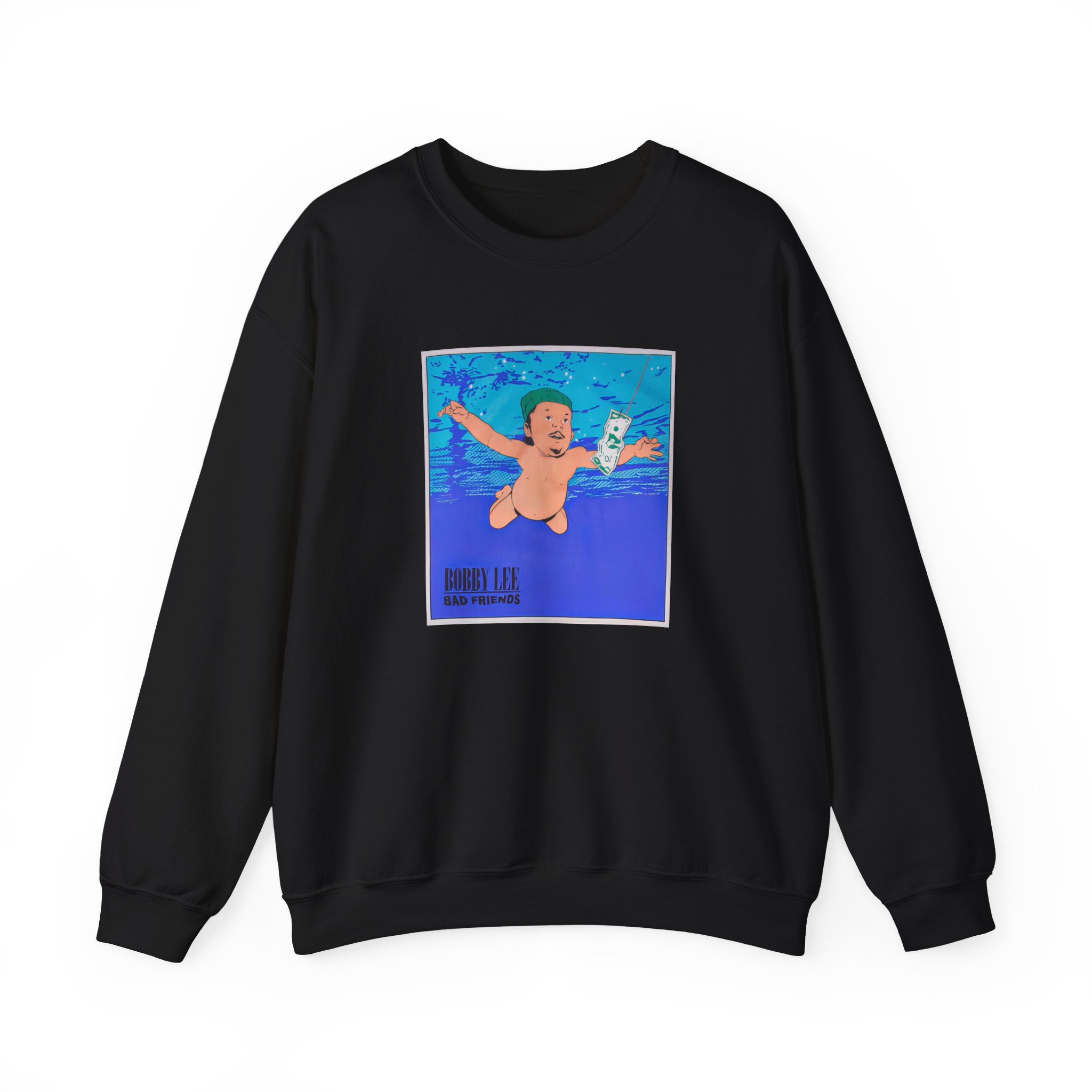 Bad Friends Nevermind Unisex Heavy Blendâ„¢ Crewneck Sweatshirt