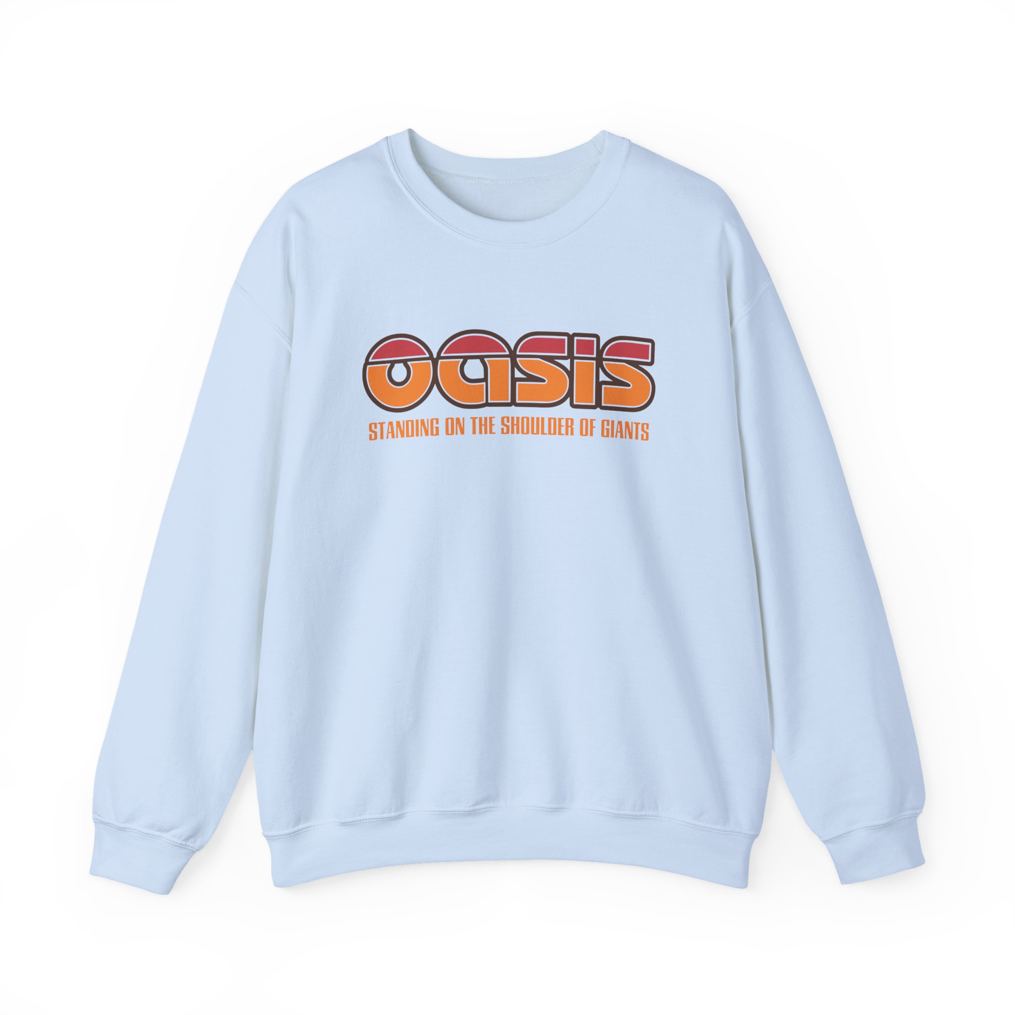 Oasis Standing On The Shoulder Of Giants Unisex Heavy Blendâ„¢ Crewneck Sweatshirt
