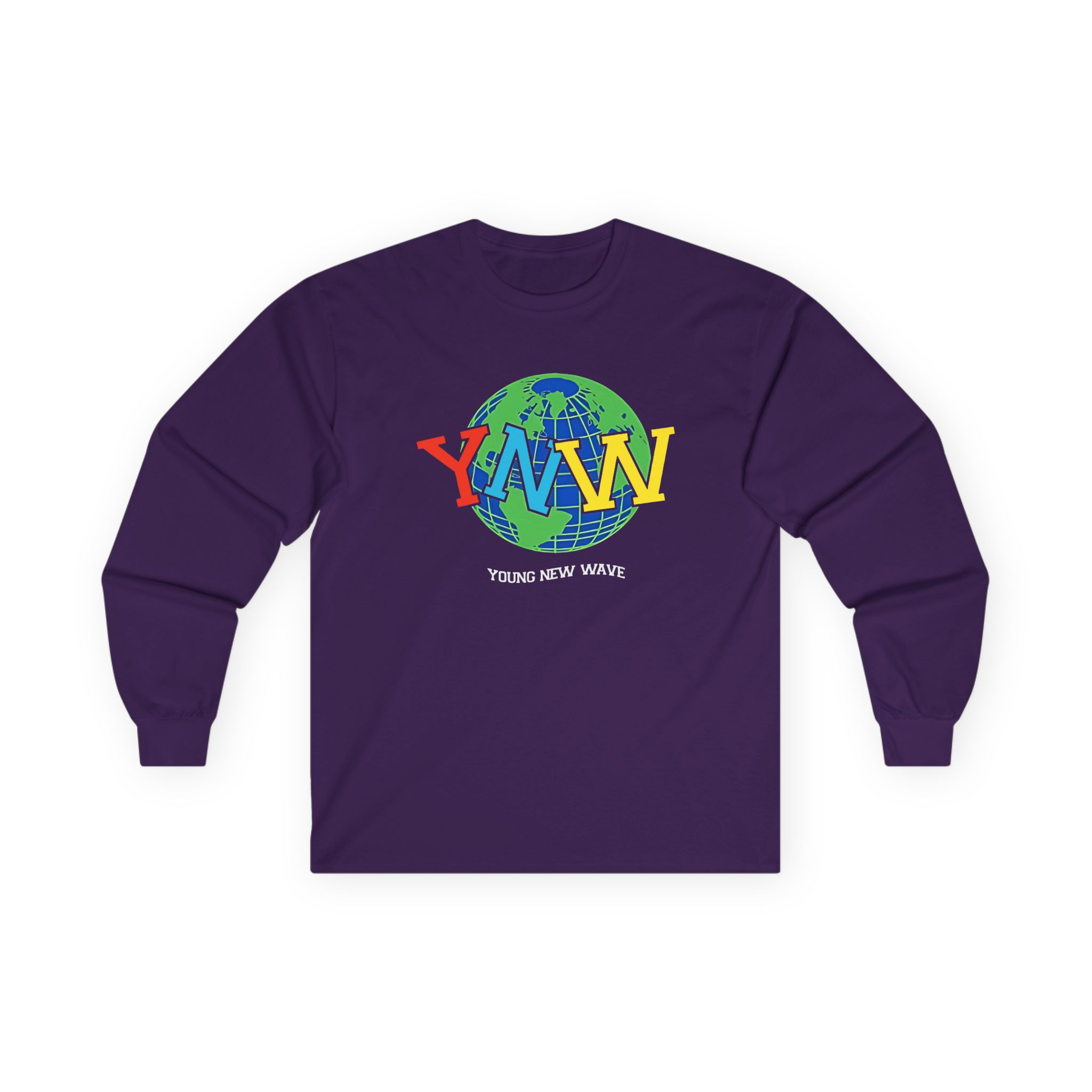 YNW Melly globe Unisex Ultra Cotton Long Sleeve Tee