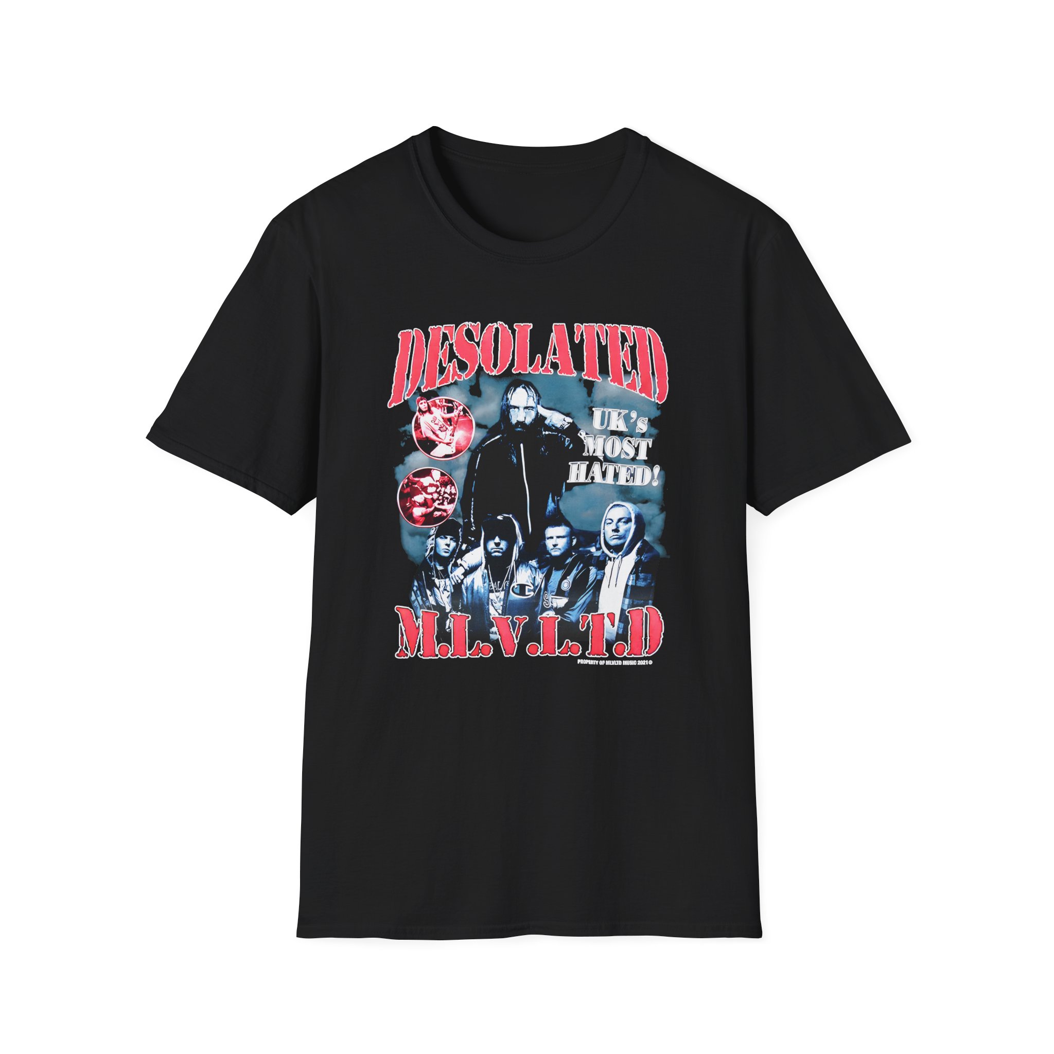 Desolated UK's Most Hated Unisex Softstyle T-Shirt