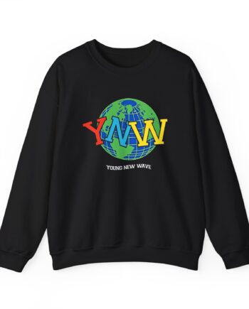 YNW Melly globe Unisex Heavy Blend™ Crewneck Sweatshirt