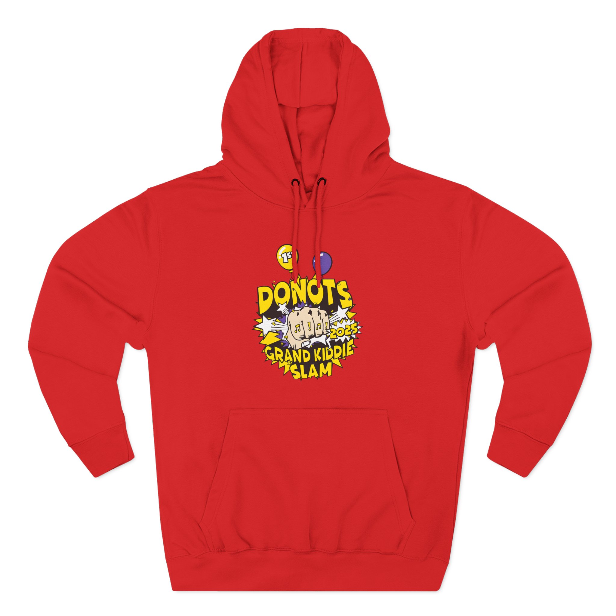Donots Grand Kiddie Slam Three-Panel Fleece Hoodie
