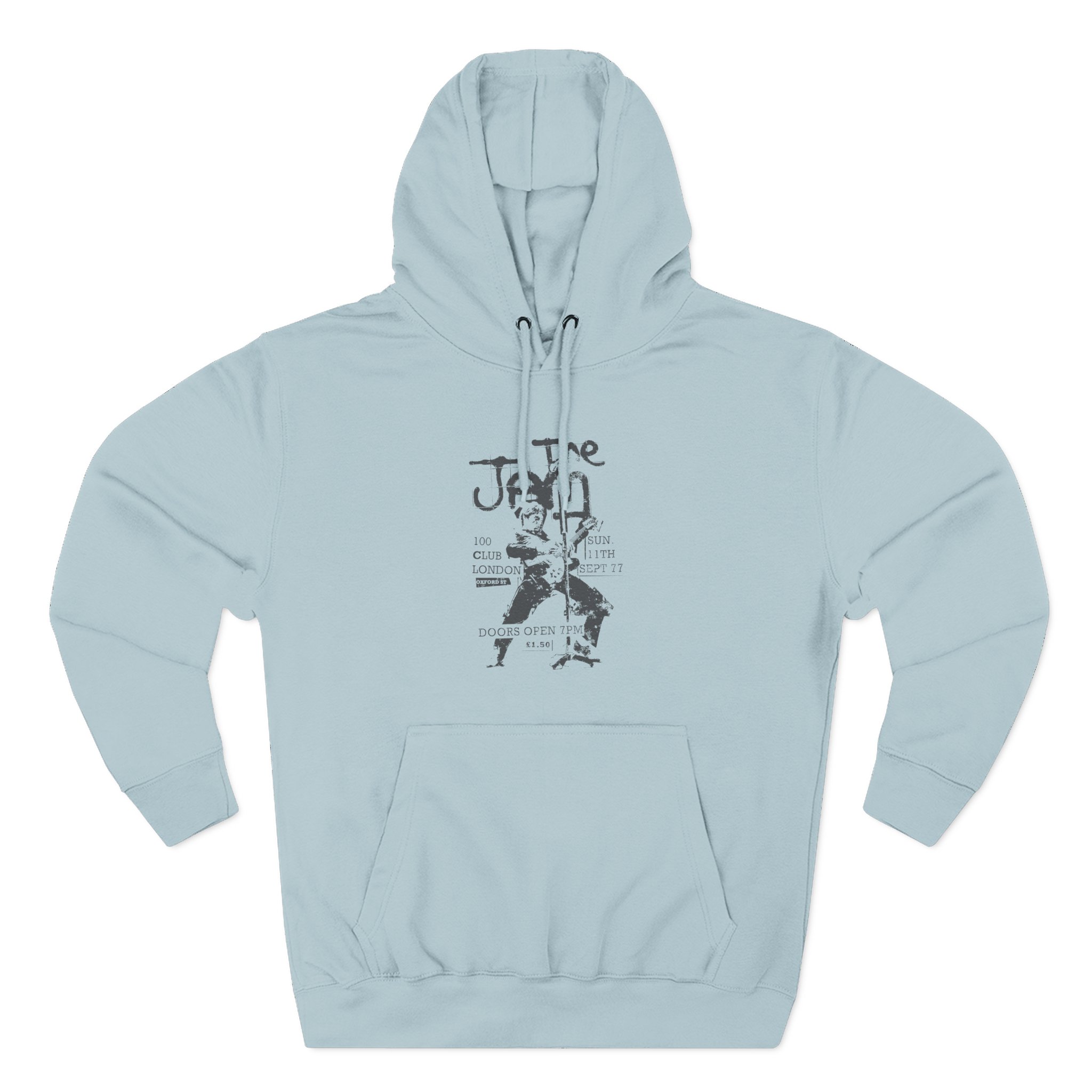 TJ 100 Club 77 Band Three-Panel Fleece Hoodie