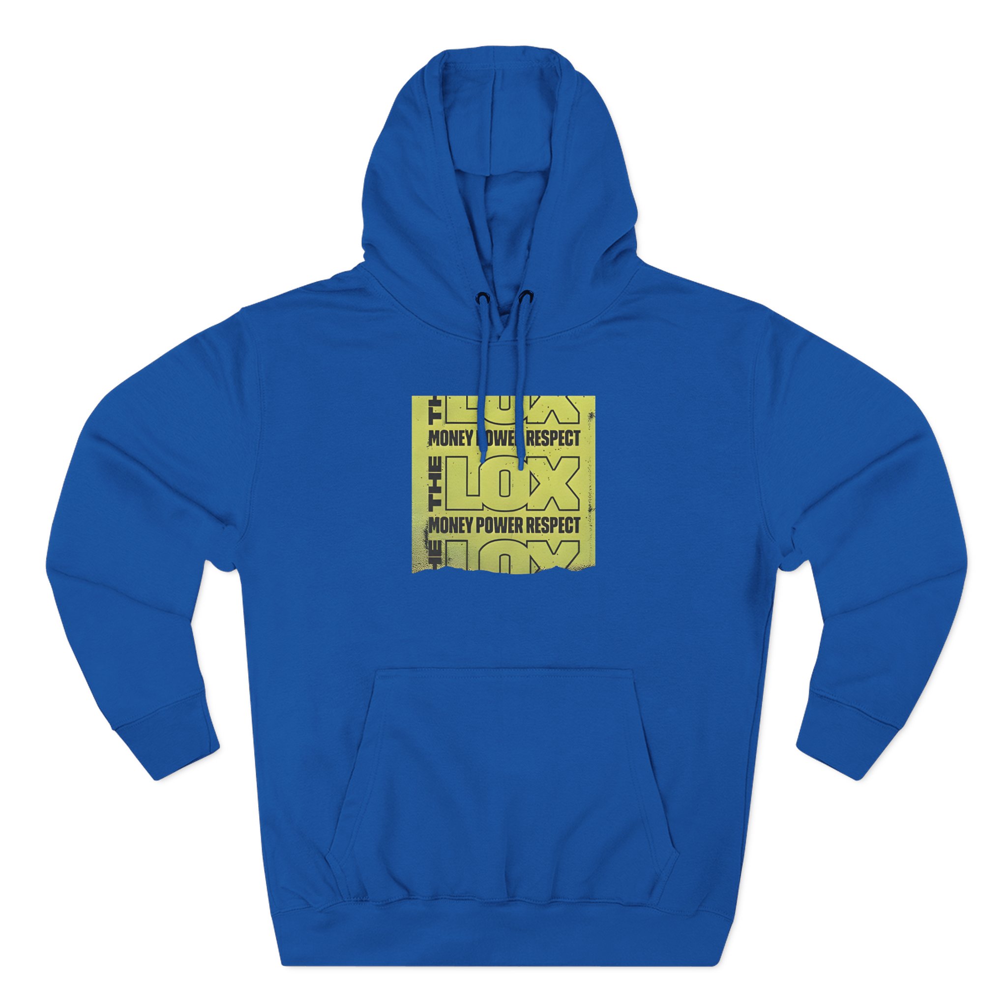 The Lox Wheatpaste Three-Panel Fleece Hoodie