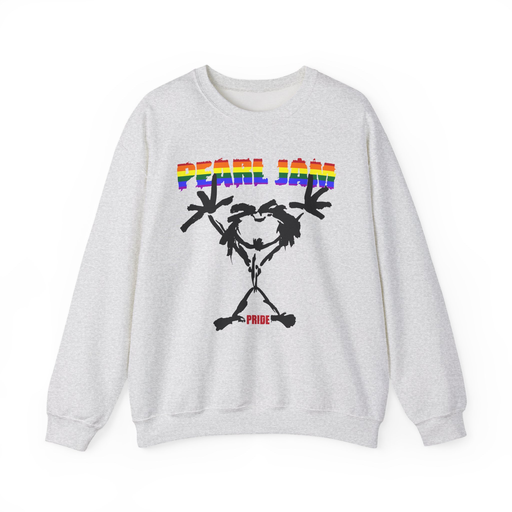 Pearl Jam Pride Stickman Unisex Heavy Blendâ„¢ Crewneck Sweatshirt