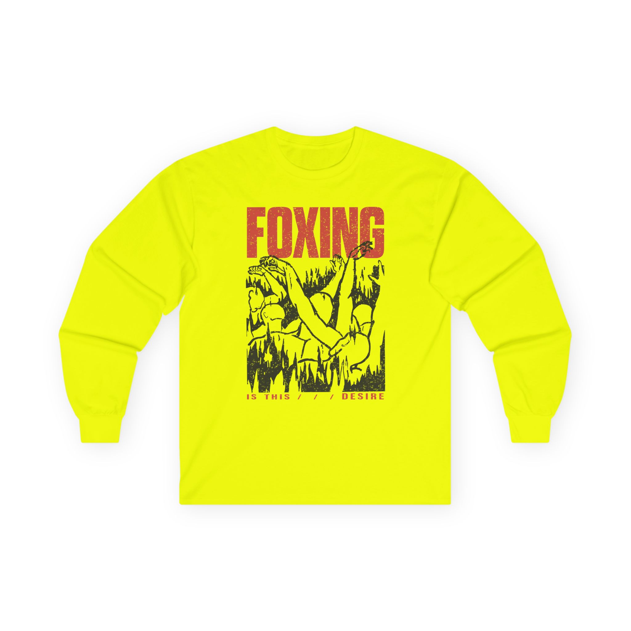 Foxing Inverted Burn Unisex Ultra Cotton Long Sleeve Tee