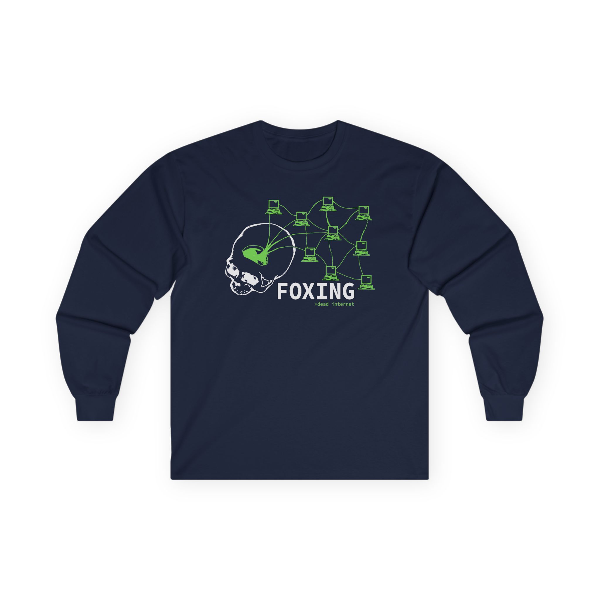 Foxing Dead Internet Unisex Ultra Cotton Long Sleeve Tee