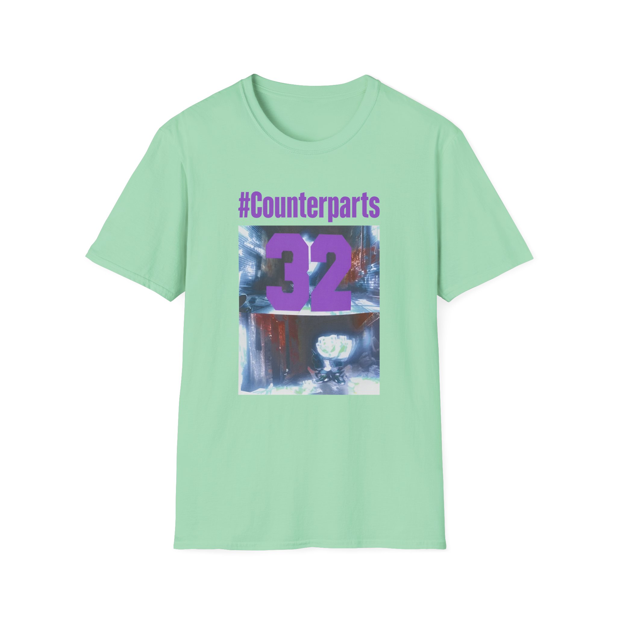 Bladee Cold Visions 32 Unisex Softstyle T-Shirt