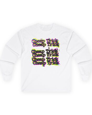 Cheap Trick 3d Logo Unisex Ultra Cotton Long Sleeve Tee