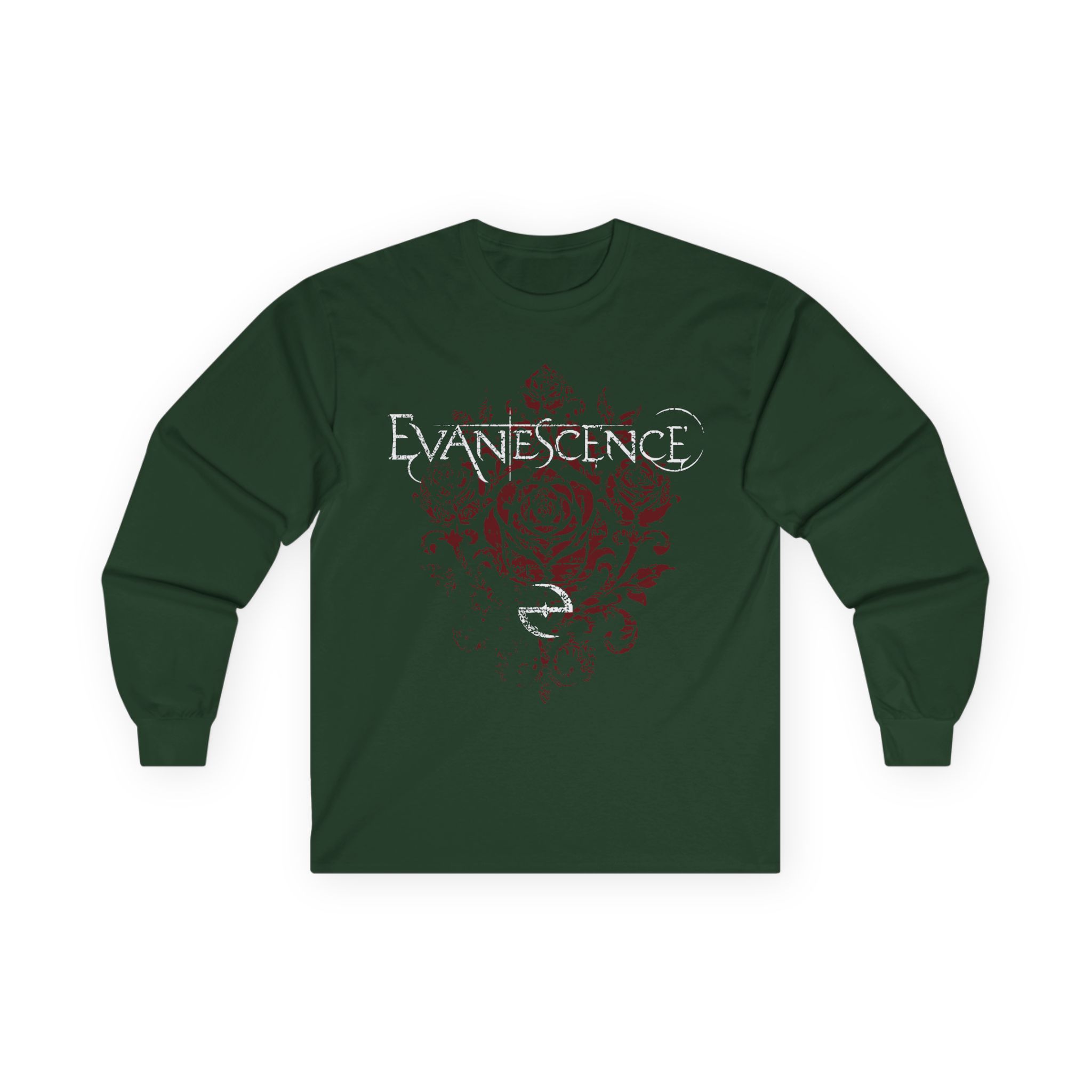 Evanescence Rose Logo Unisex Ultra Cotton Long Sleeve Tee