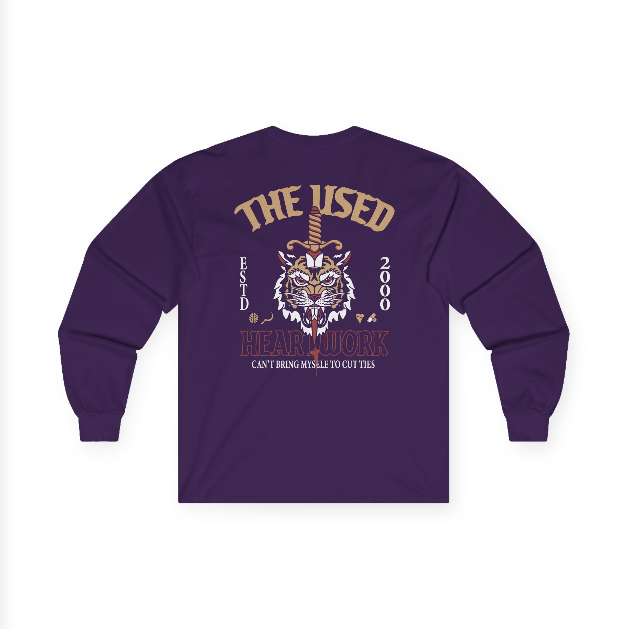 The Used Self Titled 25 Year Unisex Ultra Cotton Long Sleeve Tee
