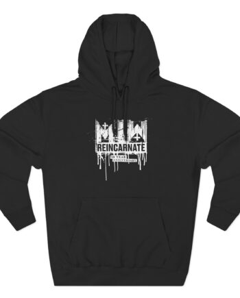 Motionless in White Reincarnate 10 Year Drip Logo Three-Panel Fleece Hoodie