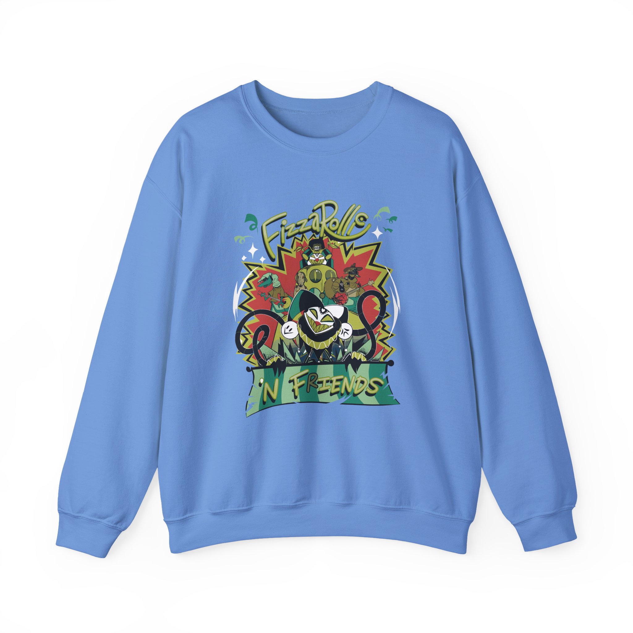 Helluva Boss Fizz N Friends Unisex Heavy Blendâ„¢ Crewneck Sweatshirt