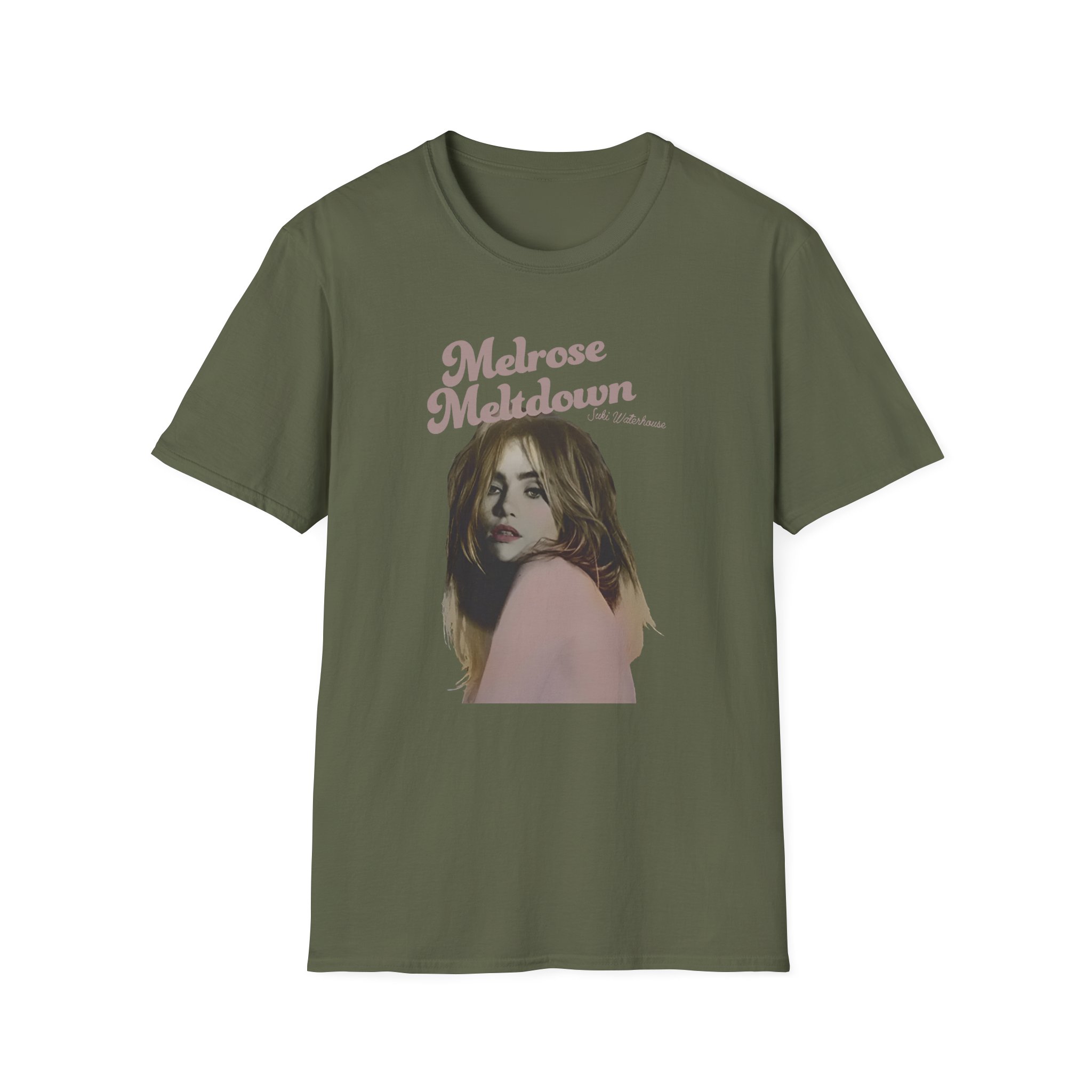 Suki Waterhouse Melrose Meltdown Unisex Softstyle T-Shirt