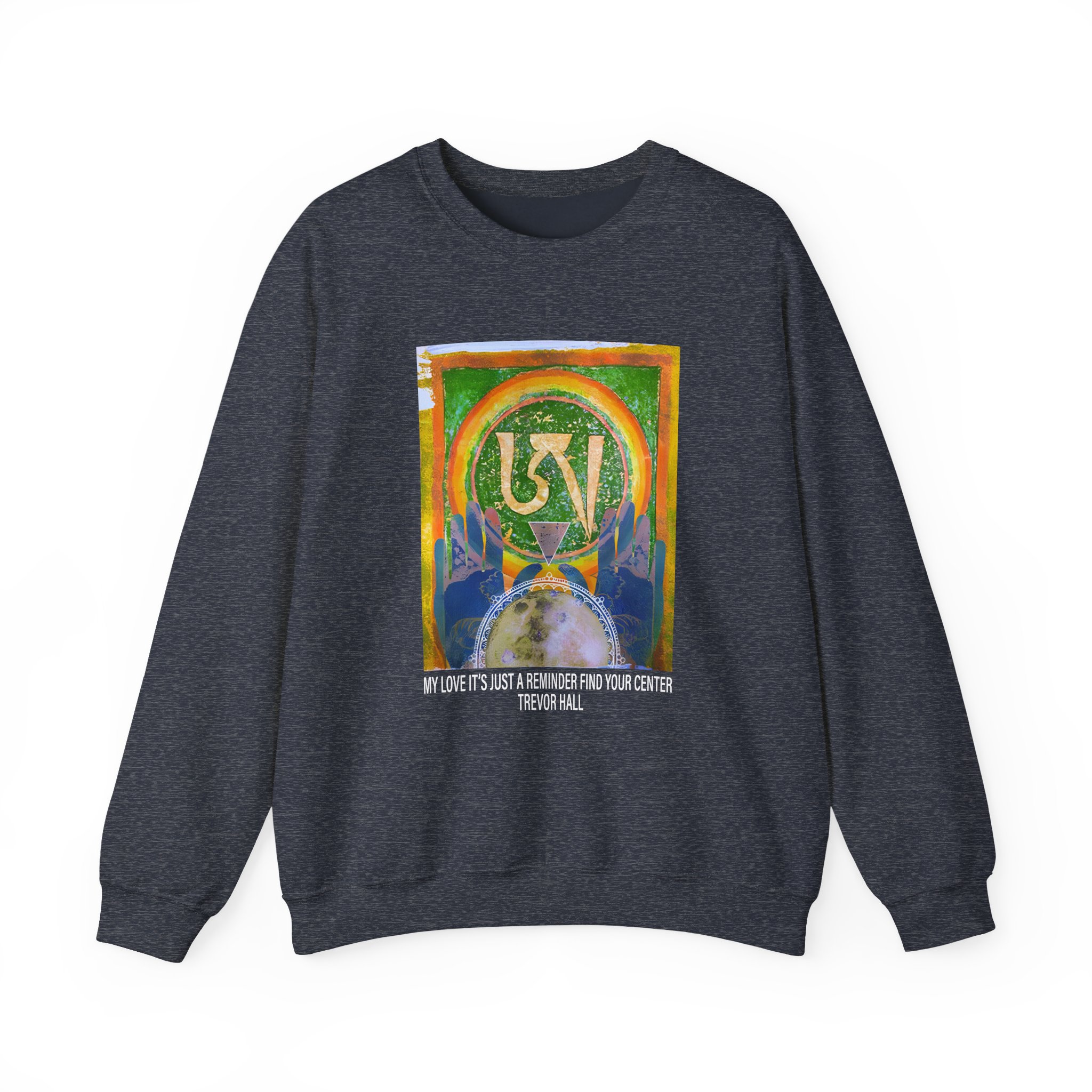 Trevor Hall Reminder Unisex Heavy Blendâ„¢ Crewneck Sweatshirt
