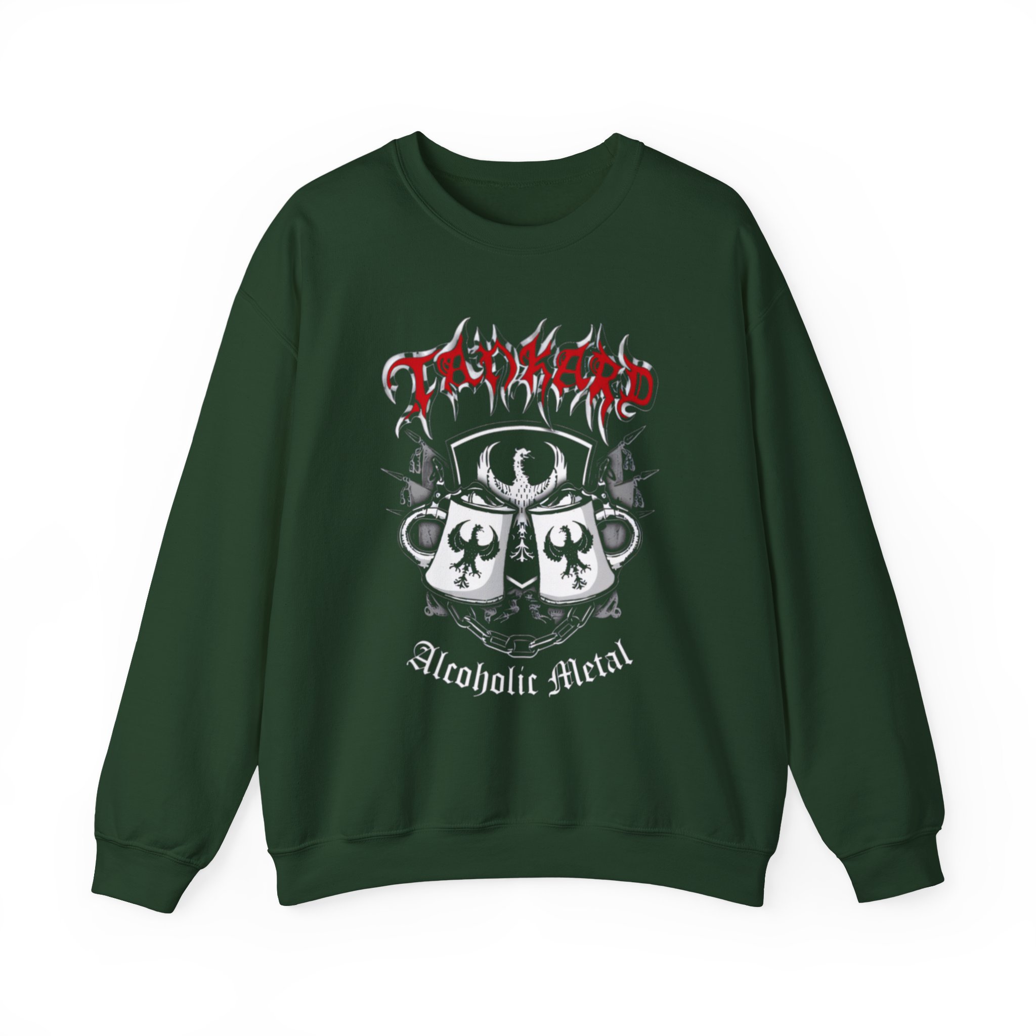 Tankard Alcoholic Metal Unisex Heavy Blendâ„¢ Crewneck Sweatshirt