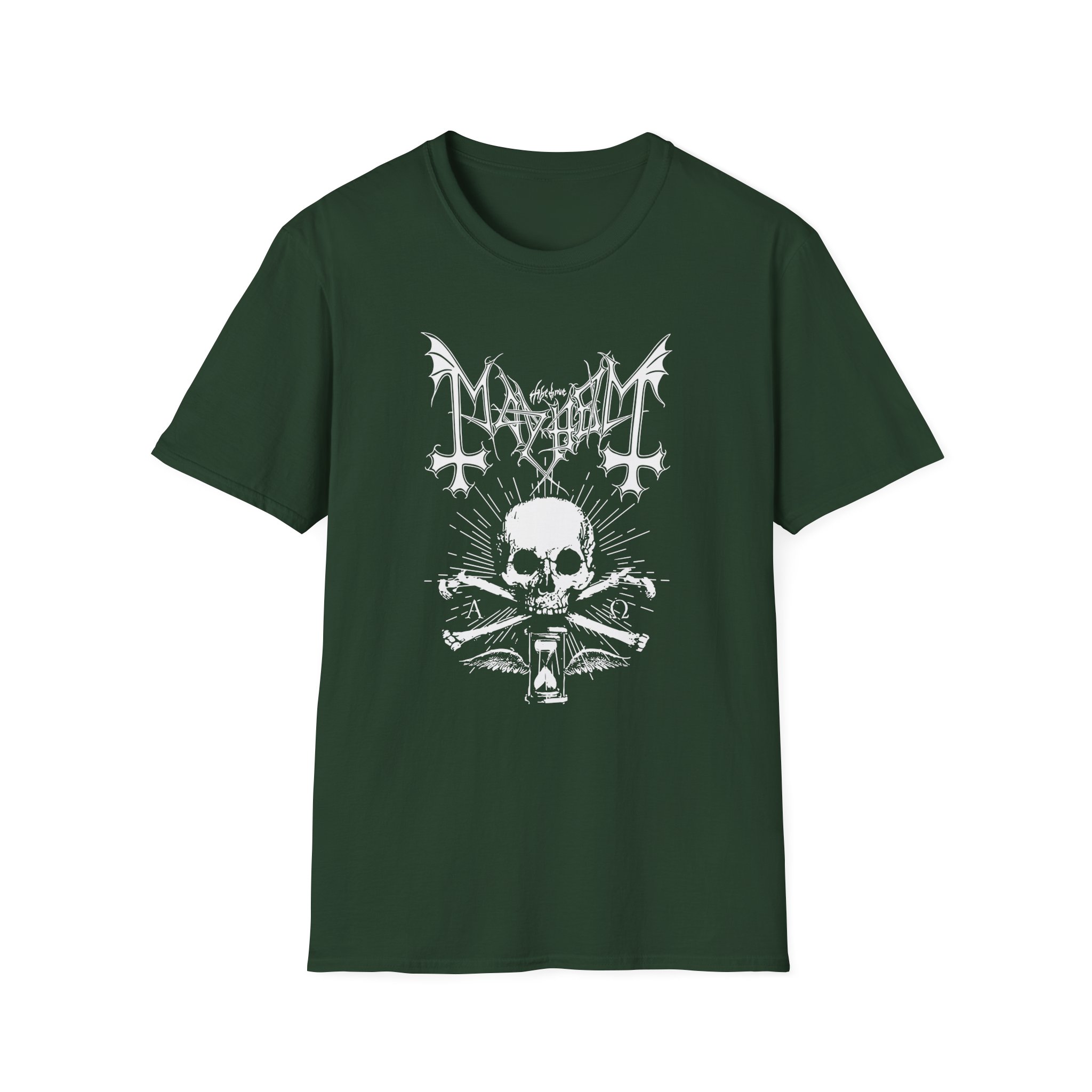 Mayhem Death Unisex Softstyle T-Shirt