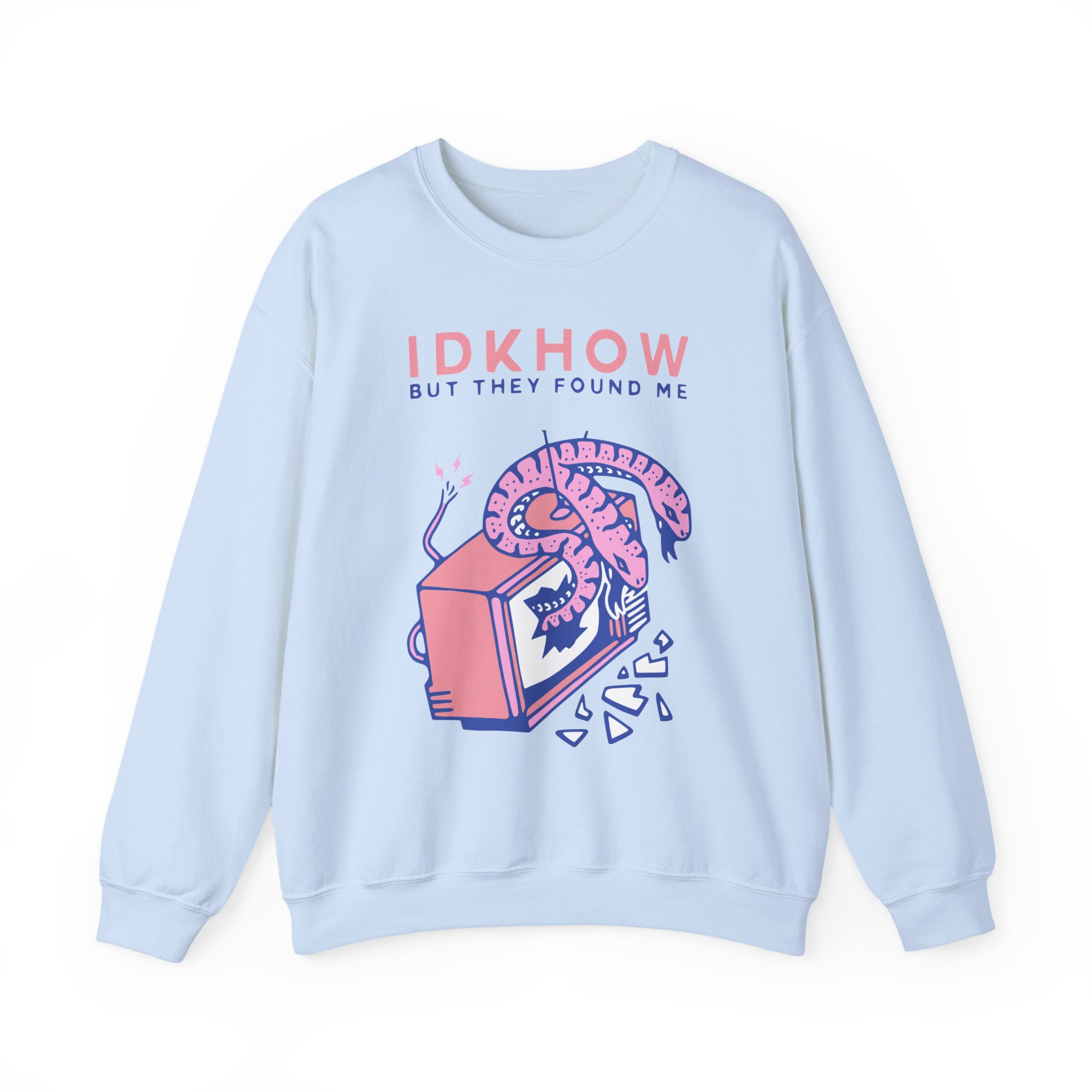 iDKHOW Screentime Unisex Heavy Blendâ„¢ Crewneck Sweatshirt