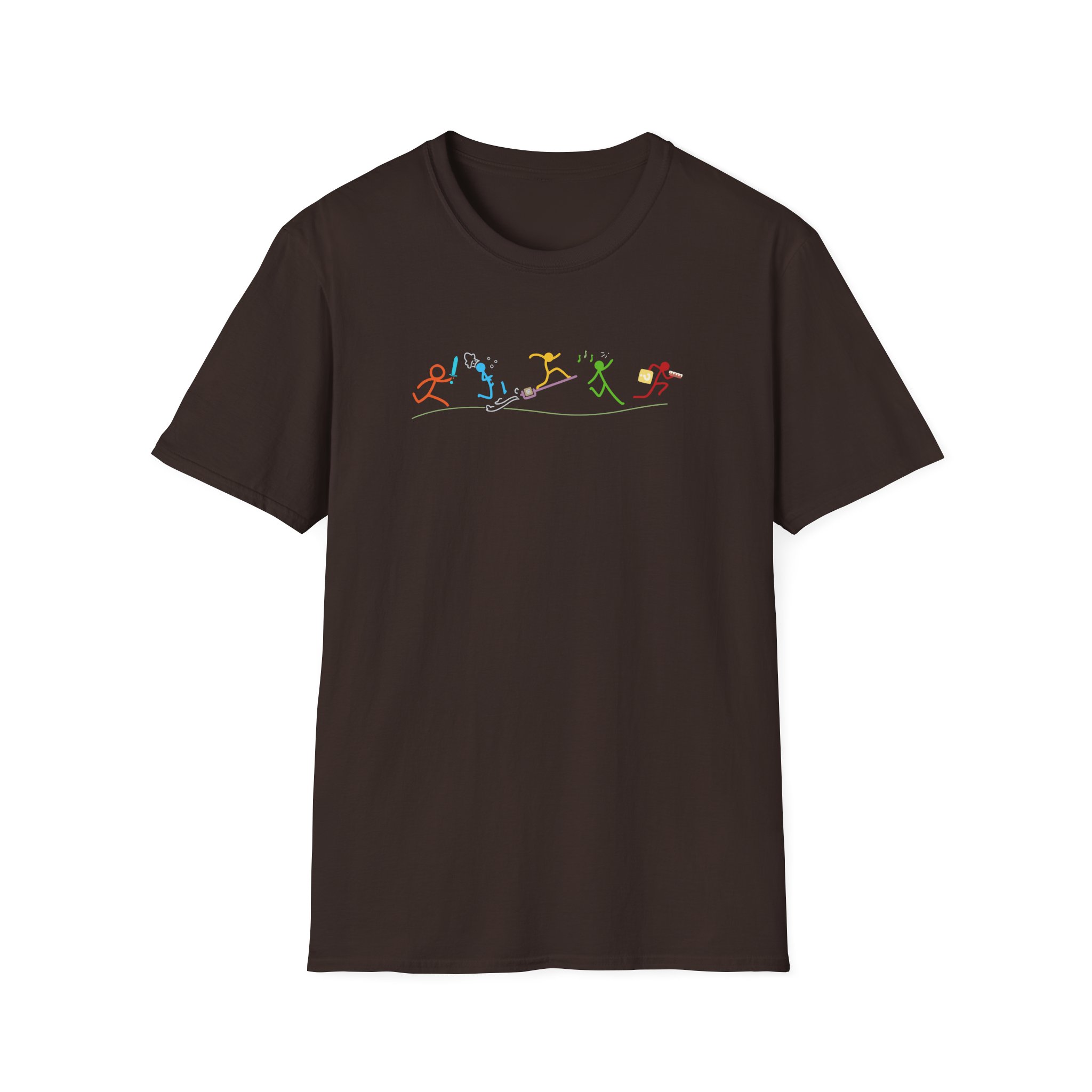 Alan Becker Running Unisex Softstyle T-Shirt