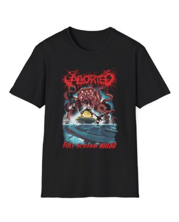Aborted Full Scream Ahead Unisex Softstyle T-Shirt