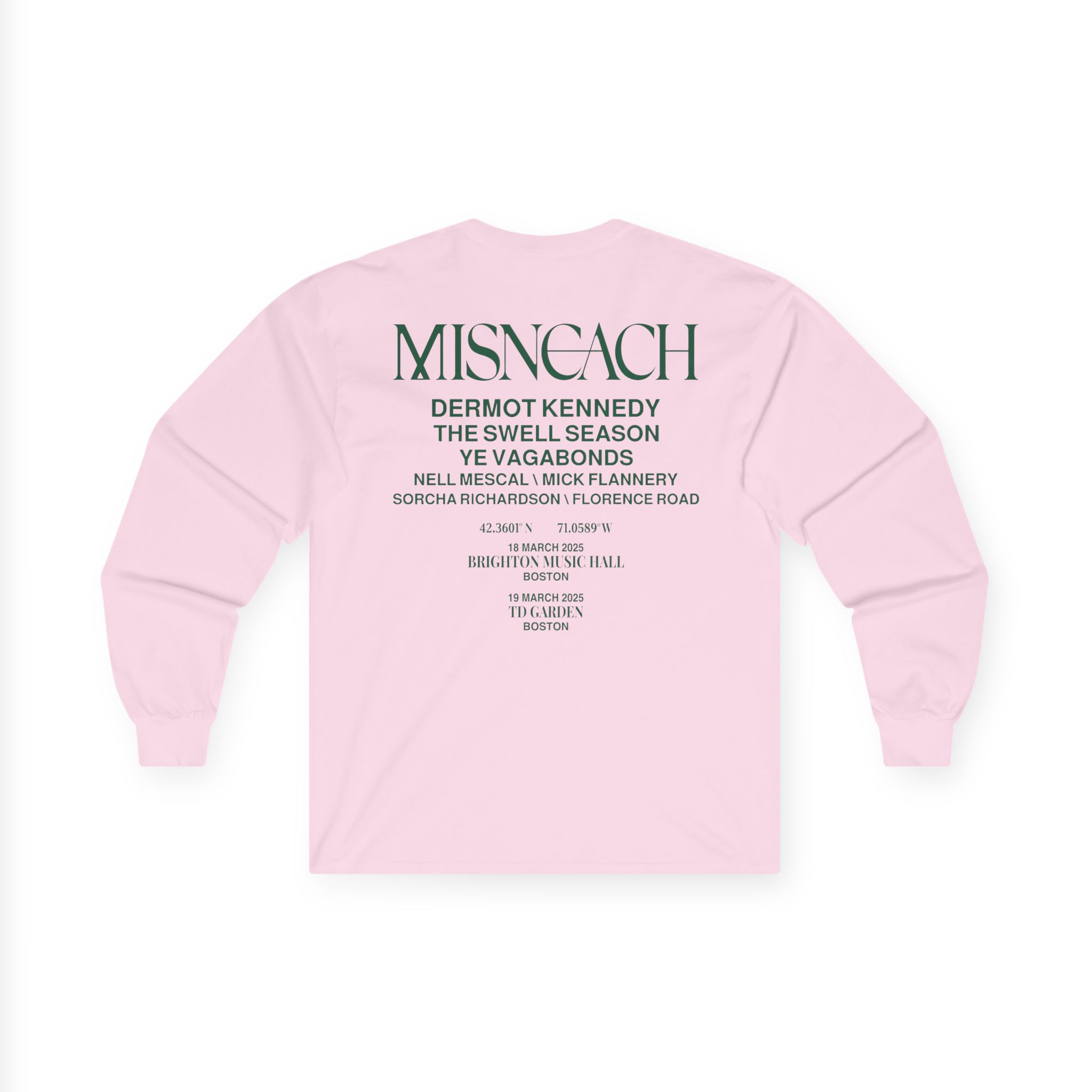 Dermot Kennedy Misneach Festival Event Unisex Ultra Cotton Long Sleeve Tee