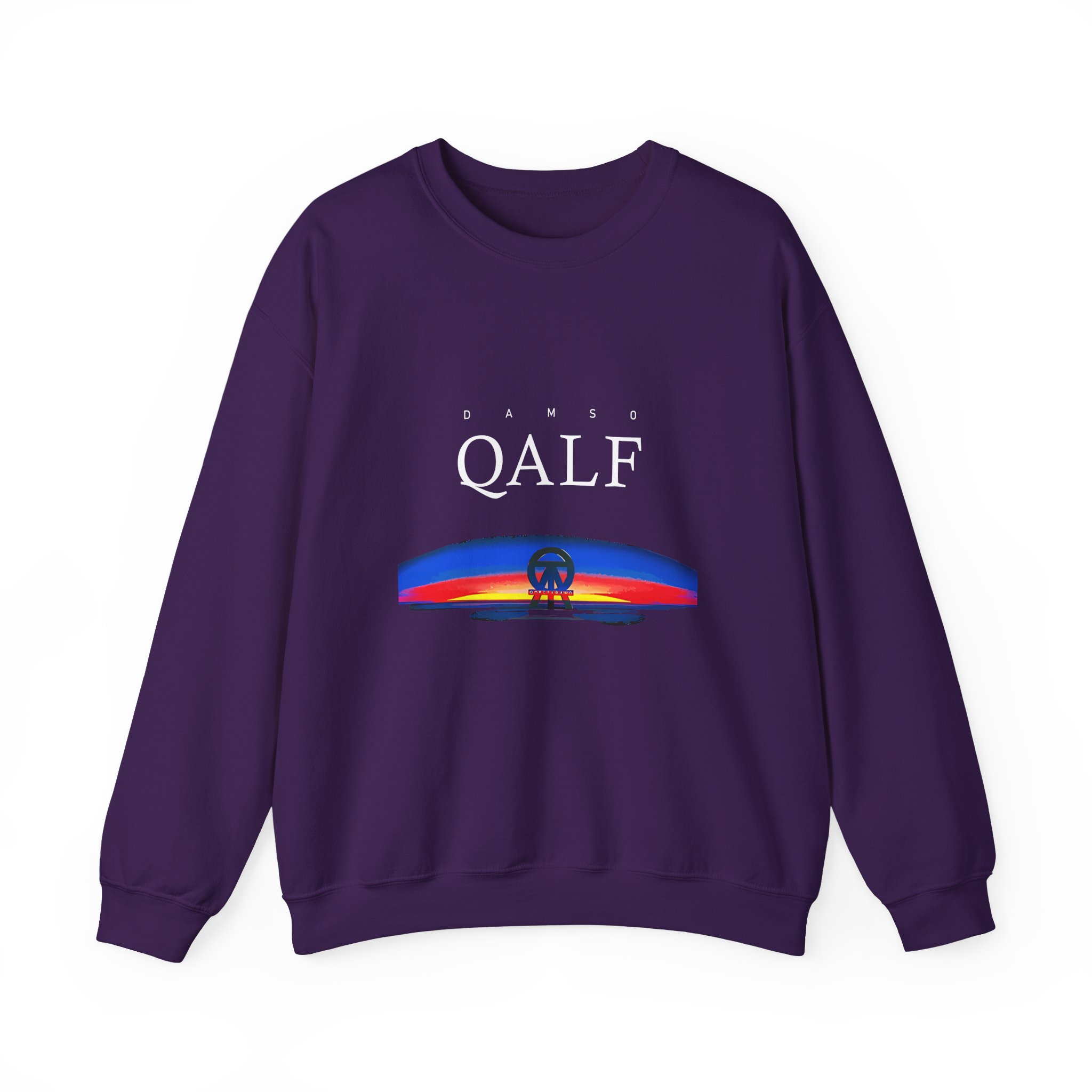Qalf Tour Damso Unisex Heavy Blendâ„¢ Crewneck Sweatshirt