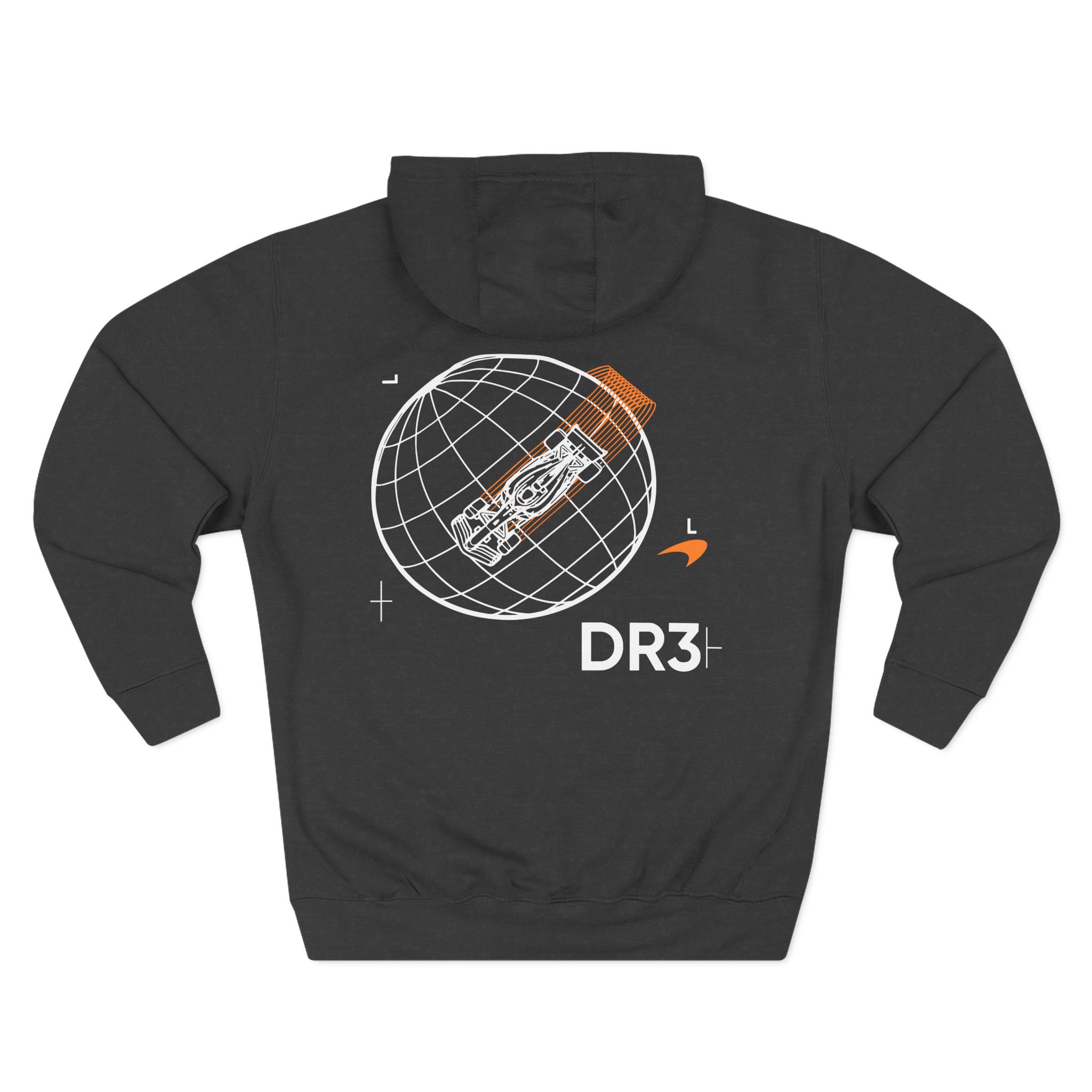 Dr3 Daniel Ricciardo Three-Panel Fleece Hoodie
