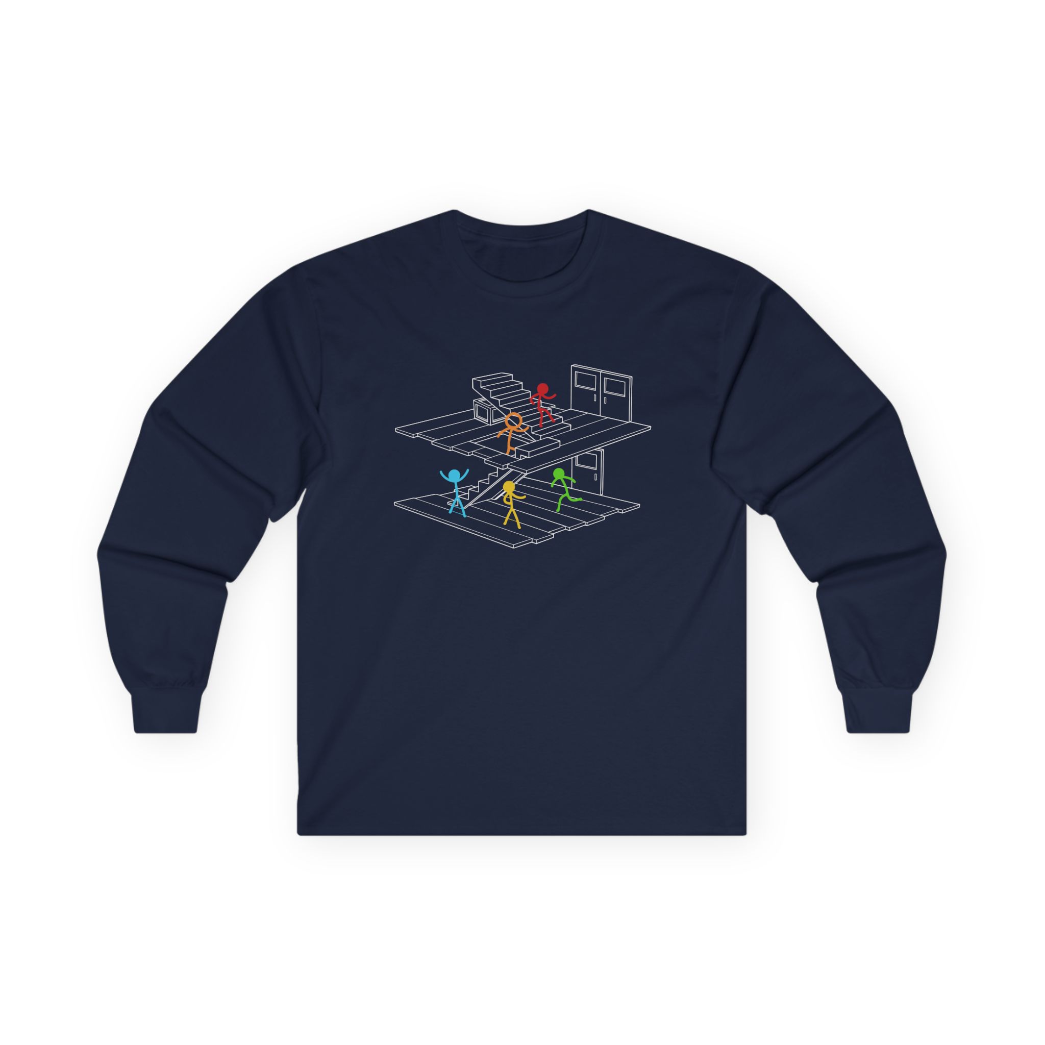 Alan Becker Home Base Unisex Ultra Cotton Long Sleeve Tee