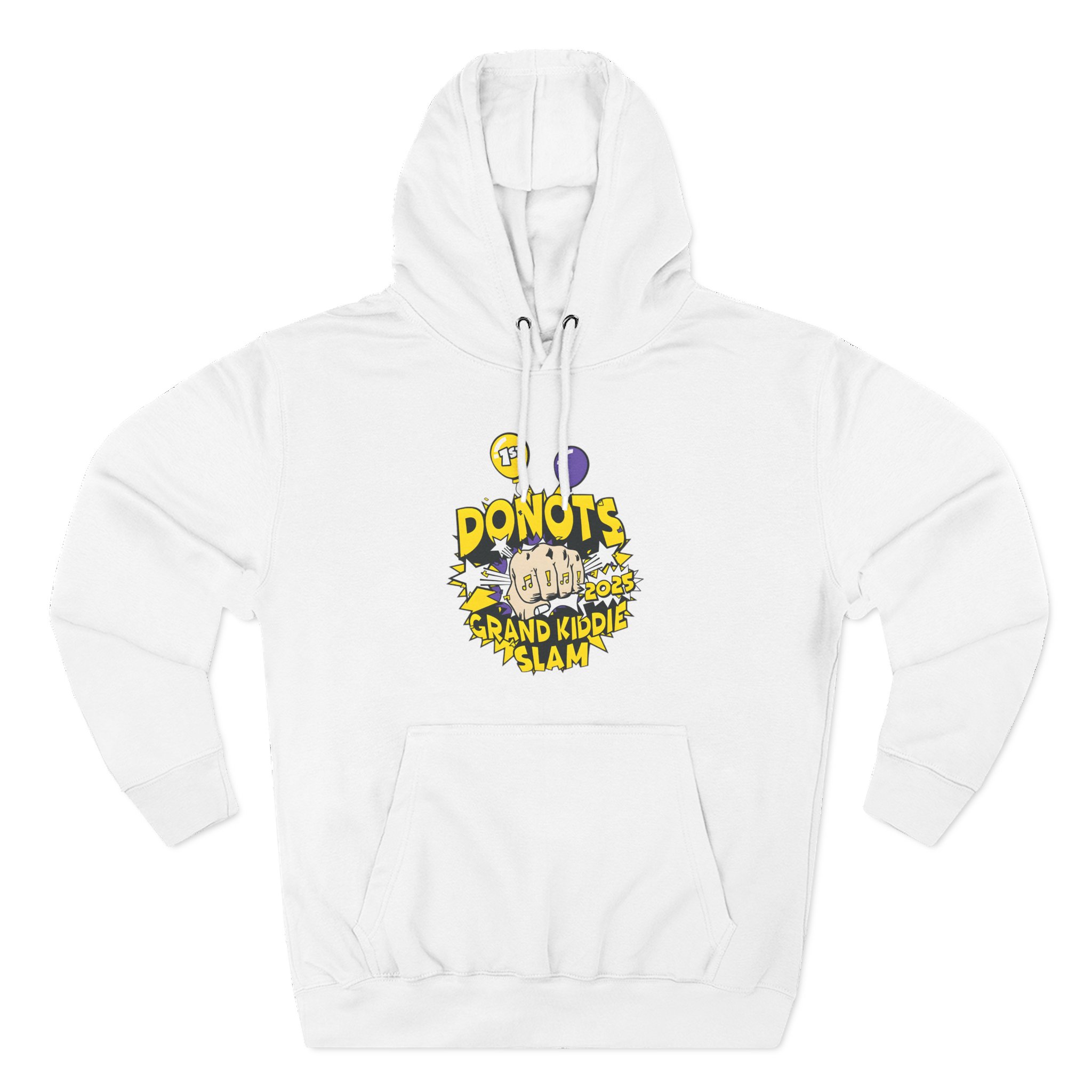 Donots Grand Kiddie Slam Three-Panel Fleece Hoodie