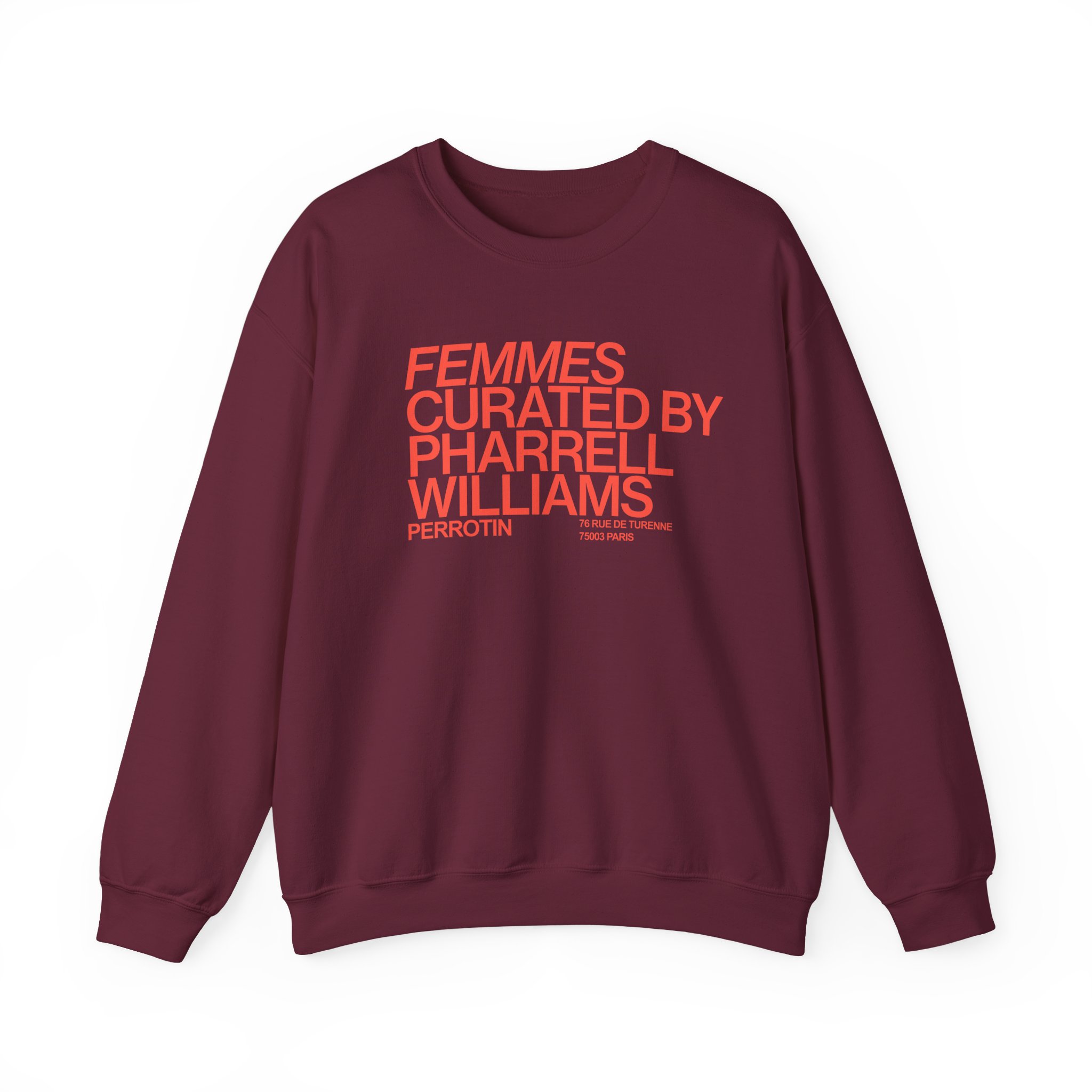 Pharrell Williams Femmes Unisex Heavy Blendâ„¢ Crewneck Sweatshirt