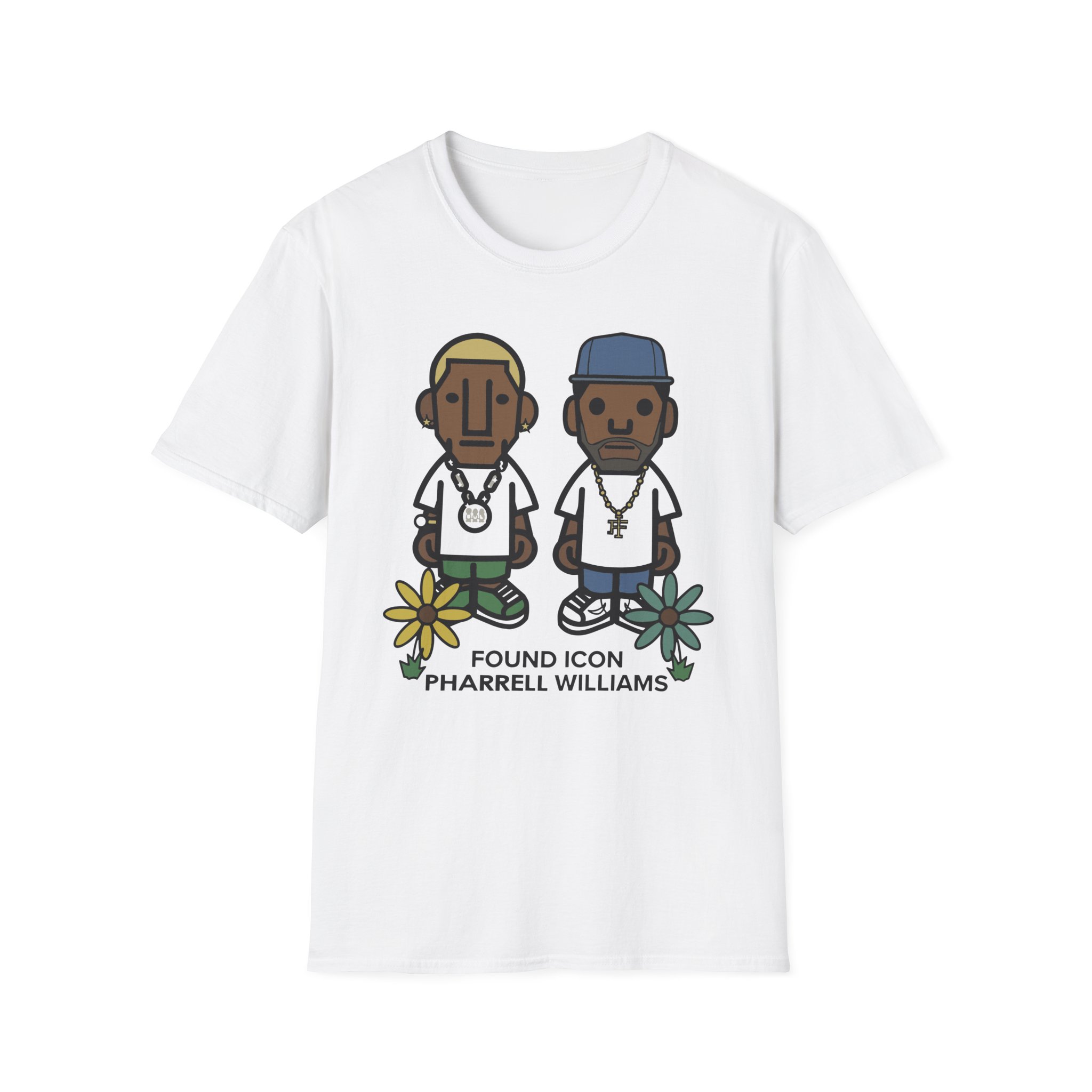 Pharrell Williams Found Icon Unisex Softstyle T-Shirt