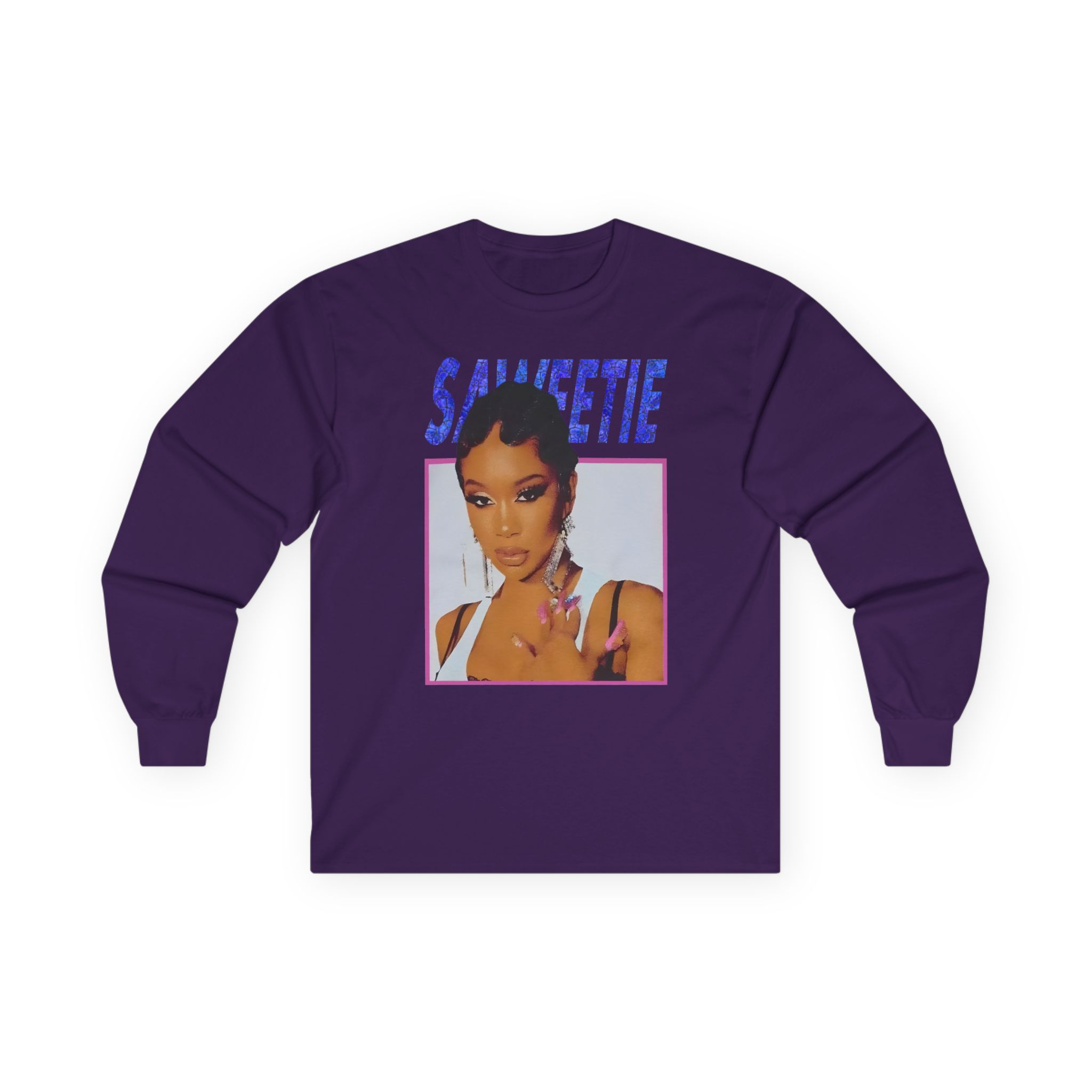 Saweetie Portrait Unisex Ultra Cotton Long Sleeve Tee