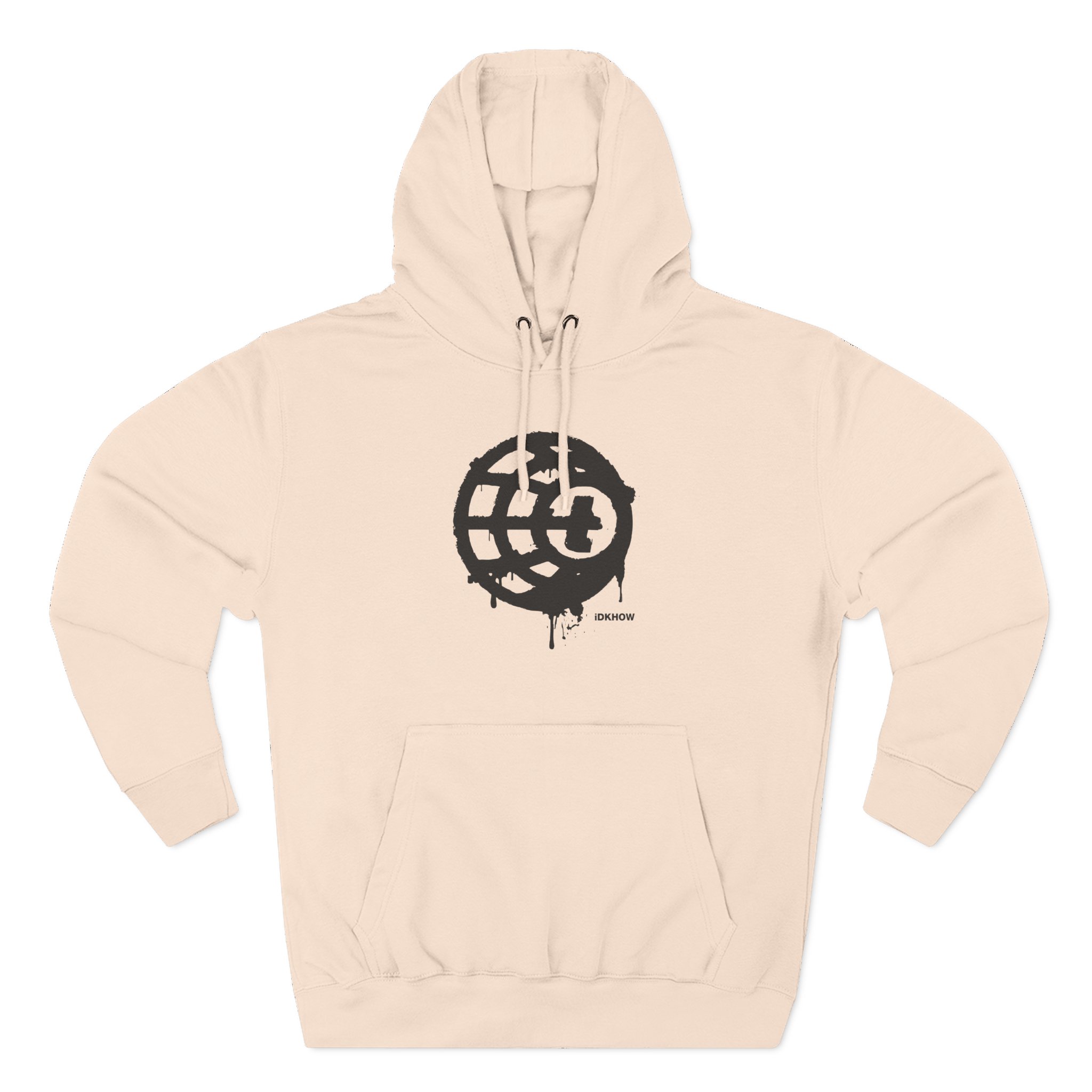 iDKHOW Three-Panel Fleece Hoodie