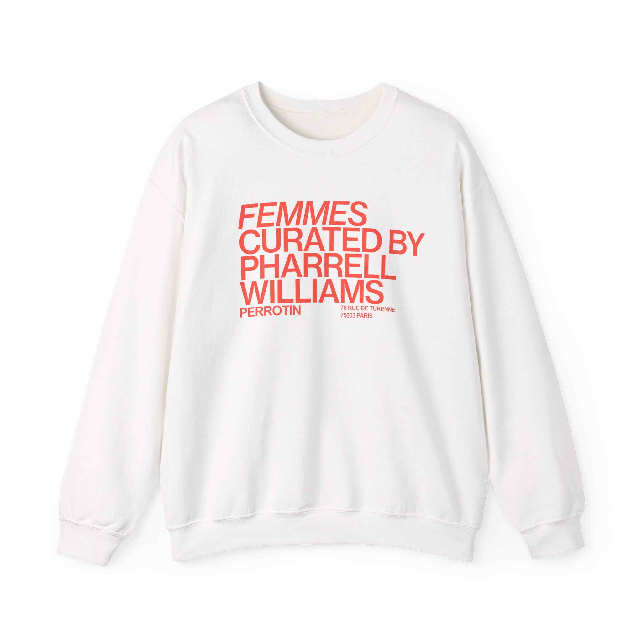 Pharrell Williams Femmes Unisex Heavy Blendâ„¢ Crewneck Sweatshirt