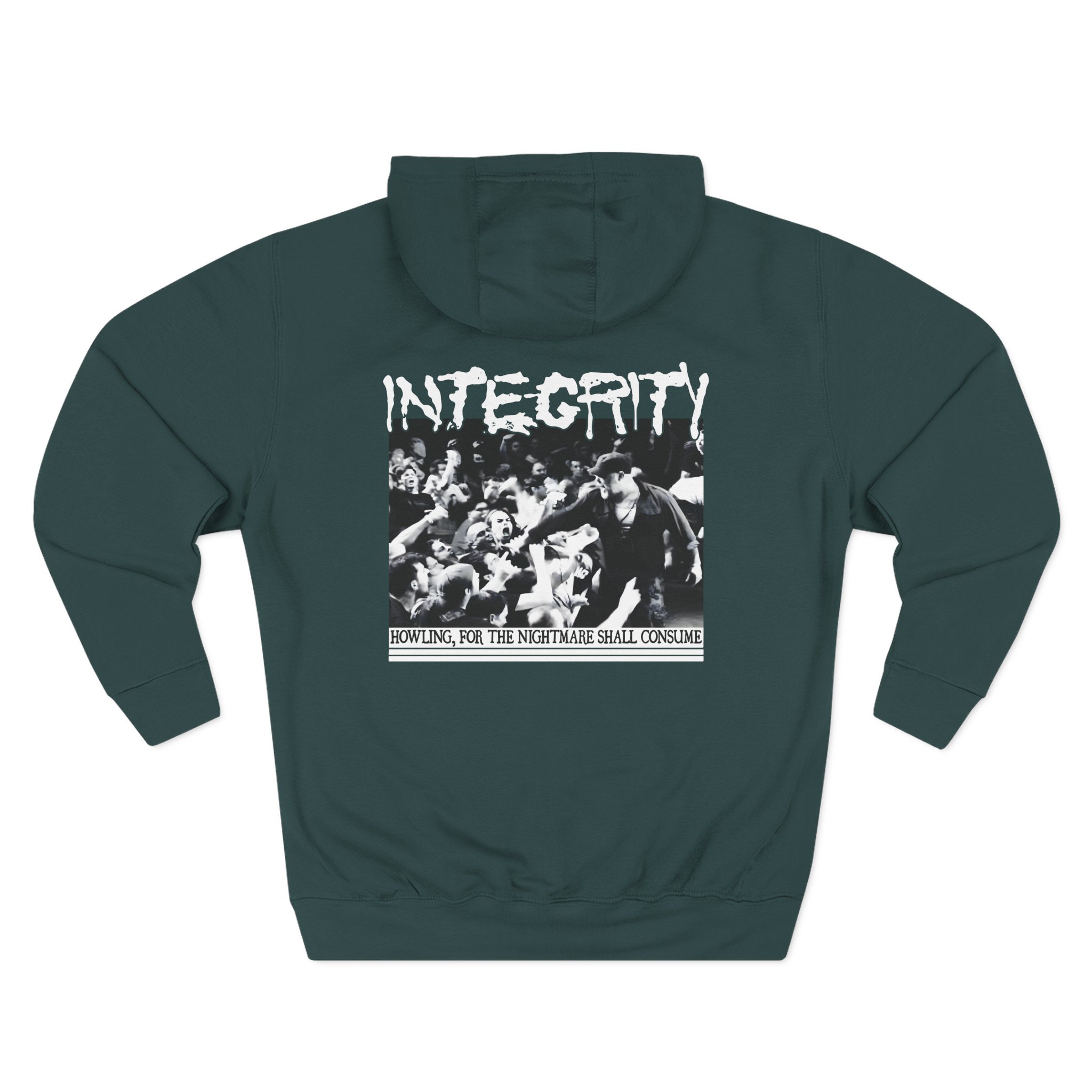 Integrity Logo Three-Panel Fleece Hoodie