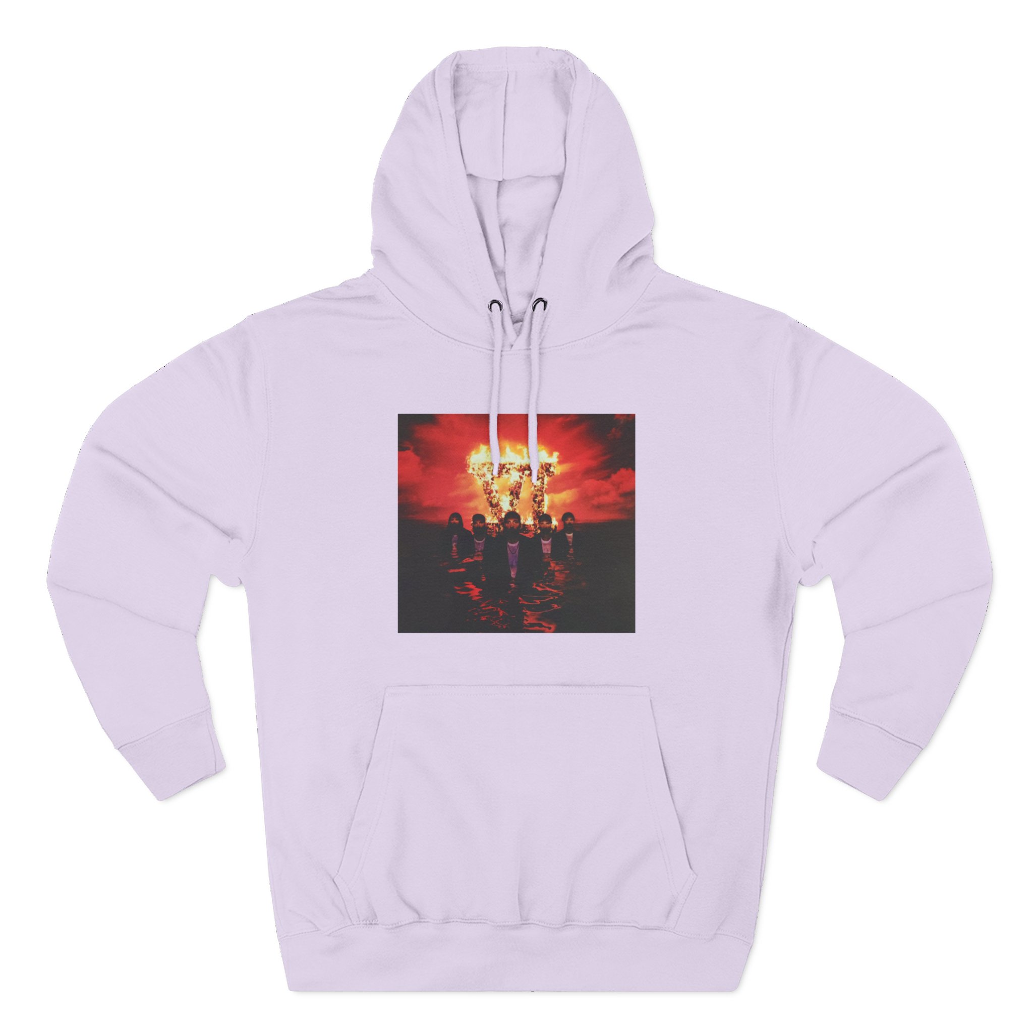 You Me at Six Truth Decay Three-Panel Fleece Hoodie