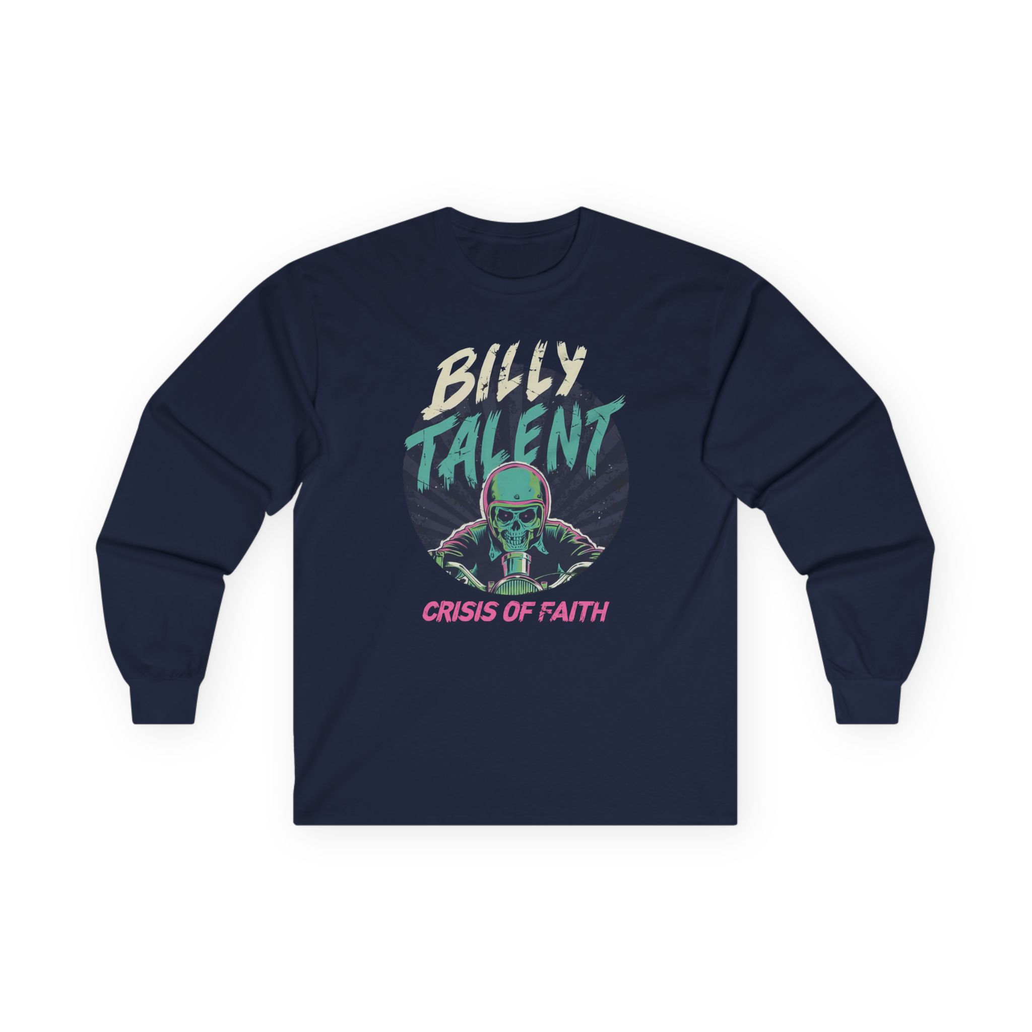 Billy Talent Cof Circle Rider Unisex Ultra Cotton Long Sleeve Tee