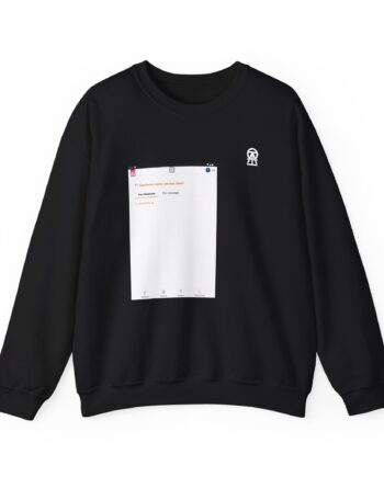 Qalf Tour Noir Unisex Heavy Blend™ Crewneck Sweatshirt