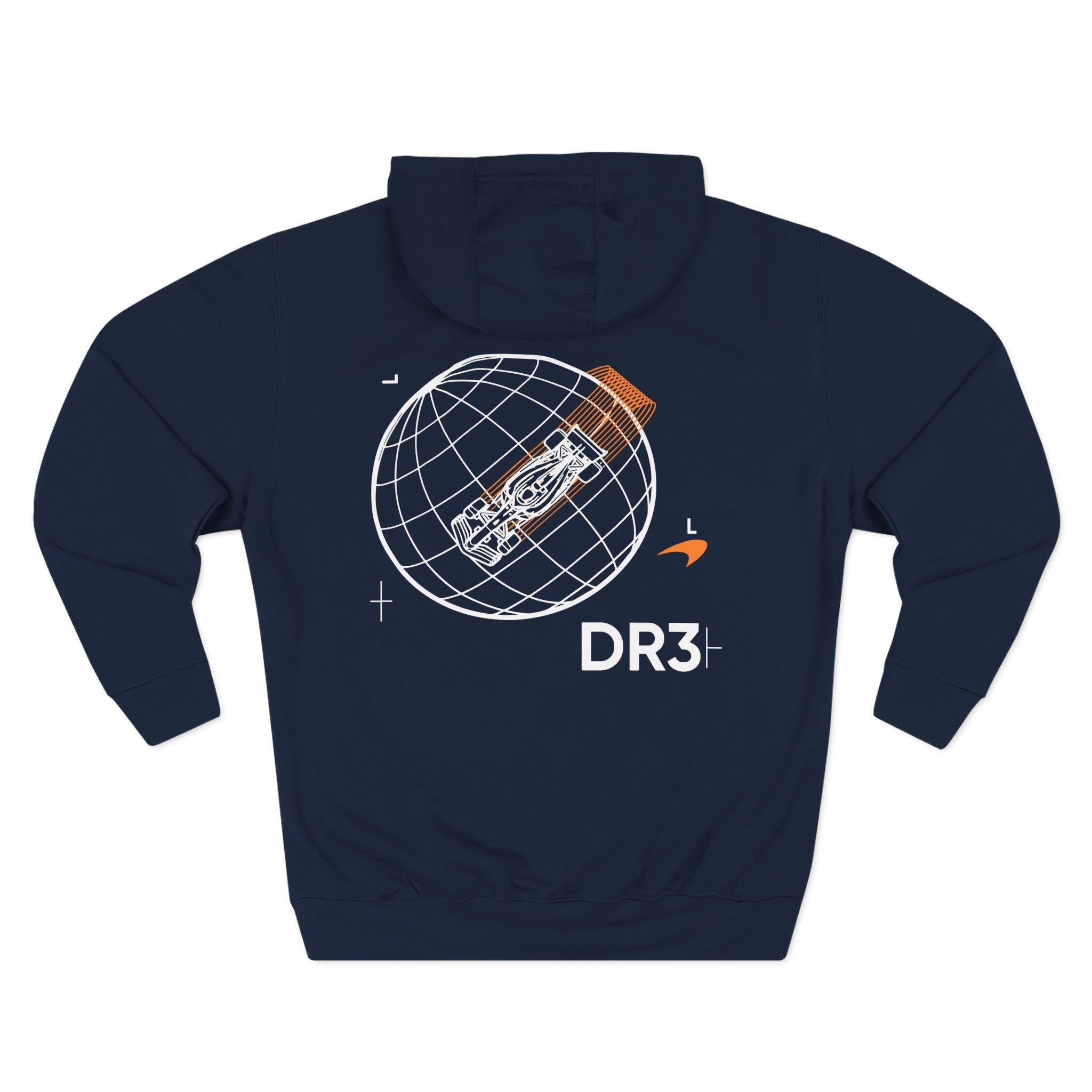 Dr3 Daniel Ricciardo Three-Panel Fleece Hoodie