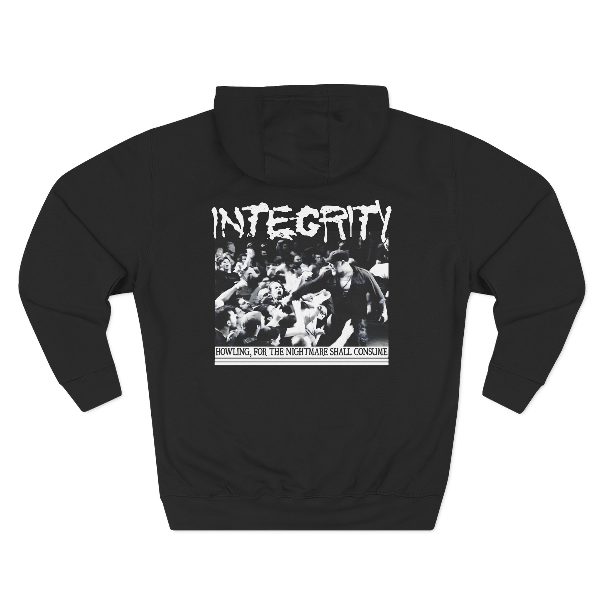 Integrity Logo Three-Panel Fleece Hoodie