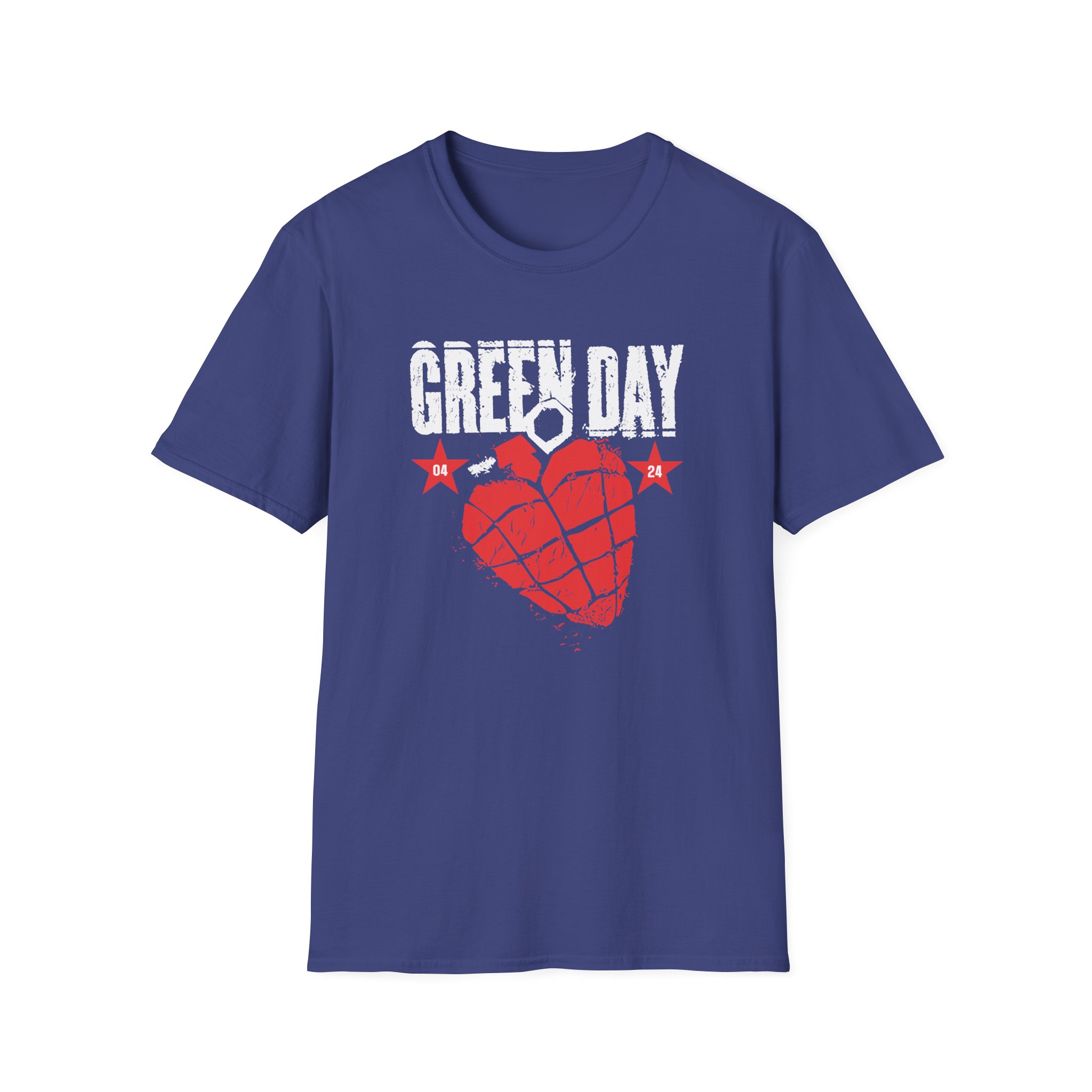 Green Day 20 Years of Idiot Unisex Softstyle T-Shirt