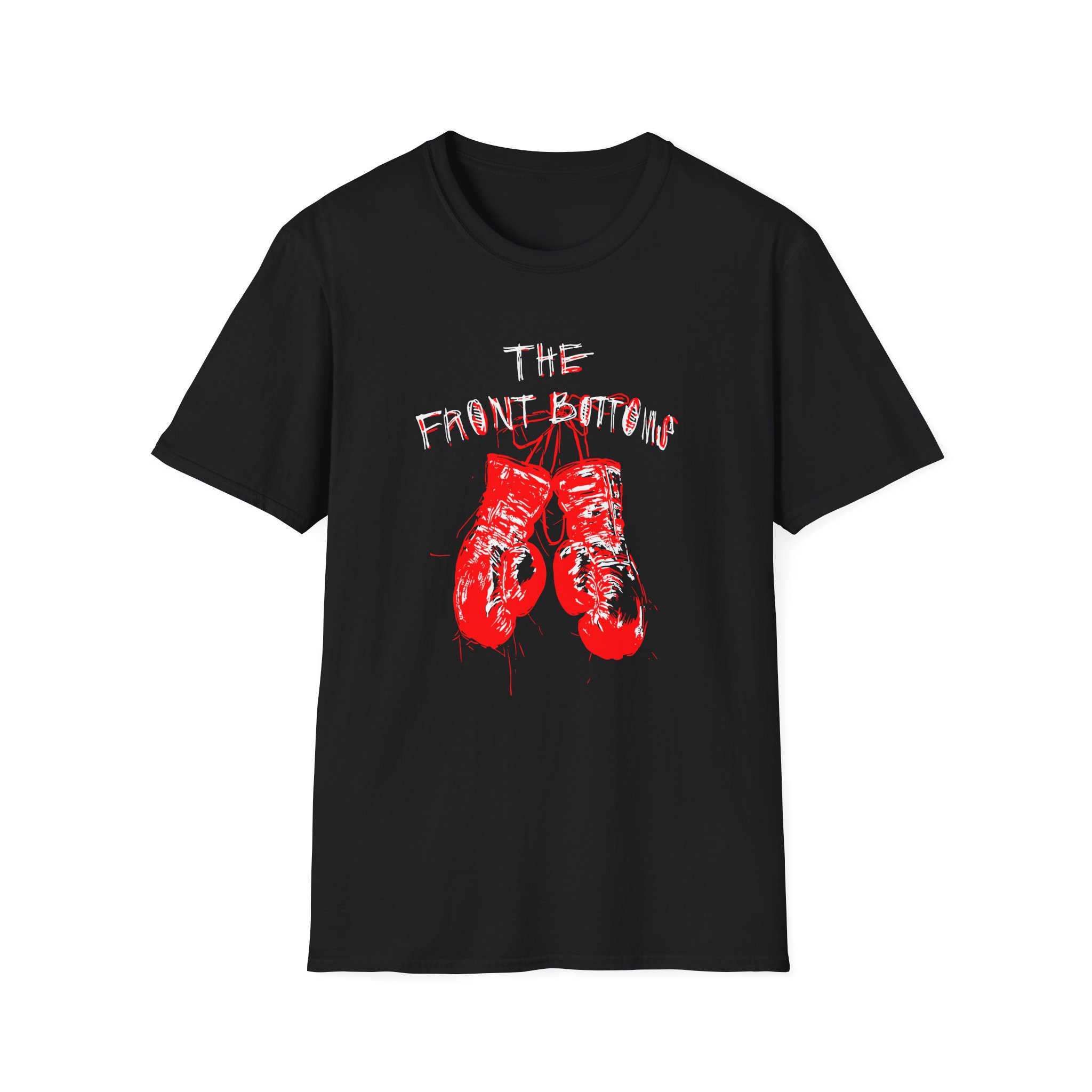 The Front Bottoms Boxing Gloves Unisex Softstyle T-Shirt