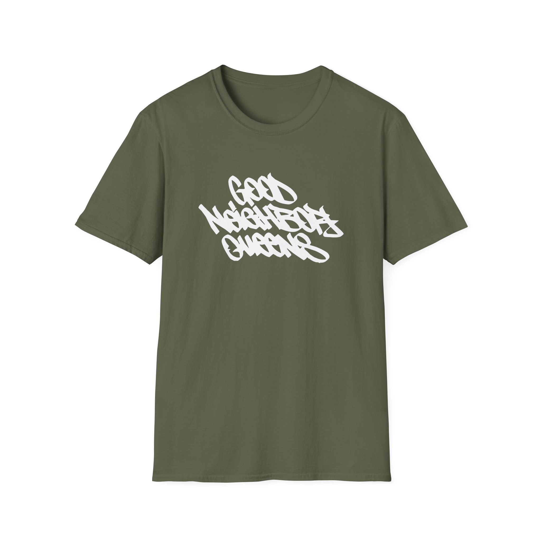 Good Neighbours Queens 3m Reflective Unisex Softstyle T-Shirt