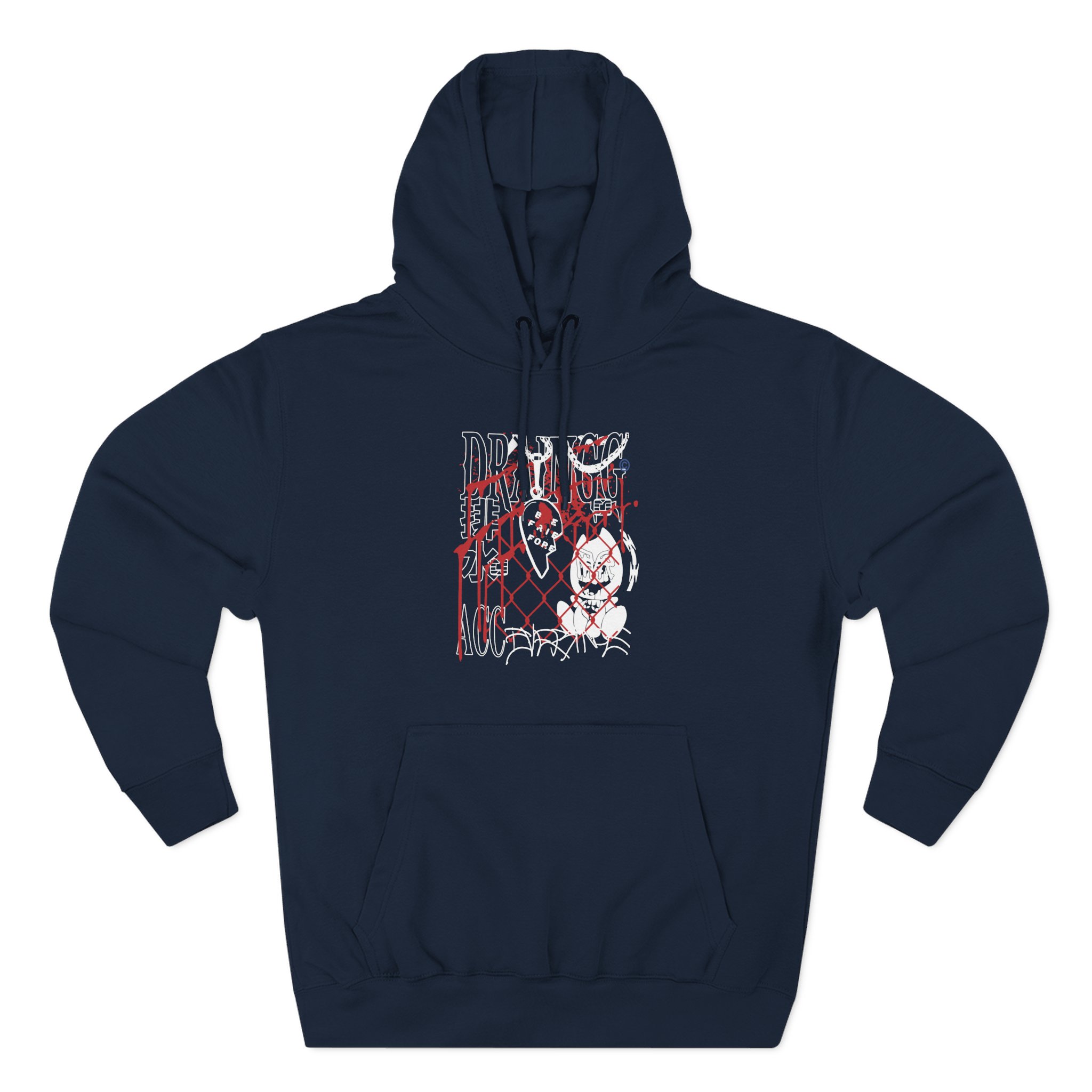 Bladee Three-Panel Fleece Hoodie