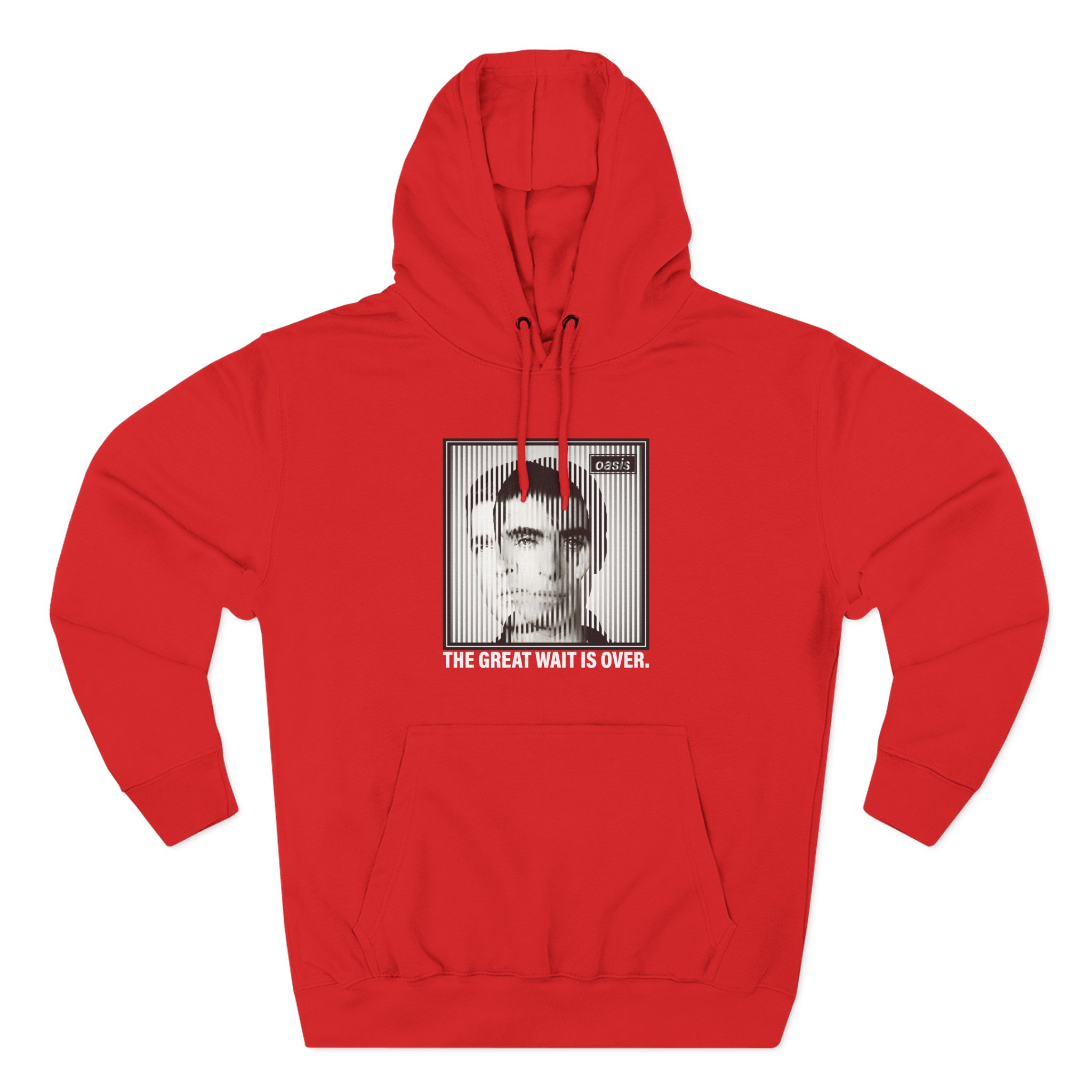 Oasis The Great Wait Is Over Three-Panel Fleece Hoodie