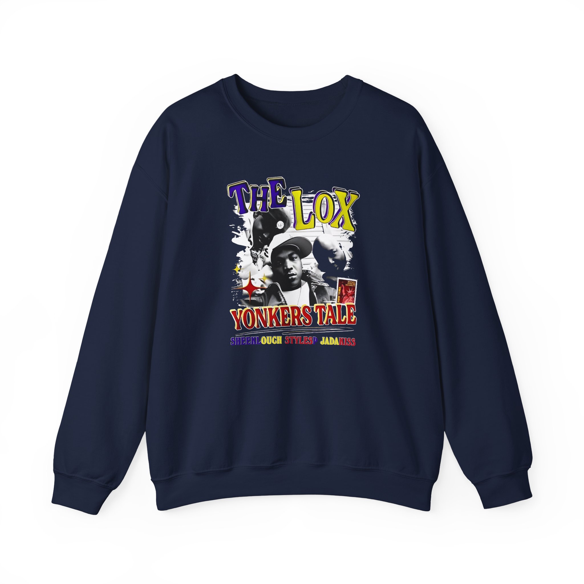 The Lox Yonkers Tale Sheek Louch Styles P Jadakiss Unisex Heavy Blend Crewneck Sweatshirt