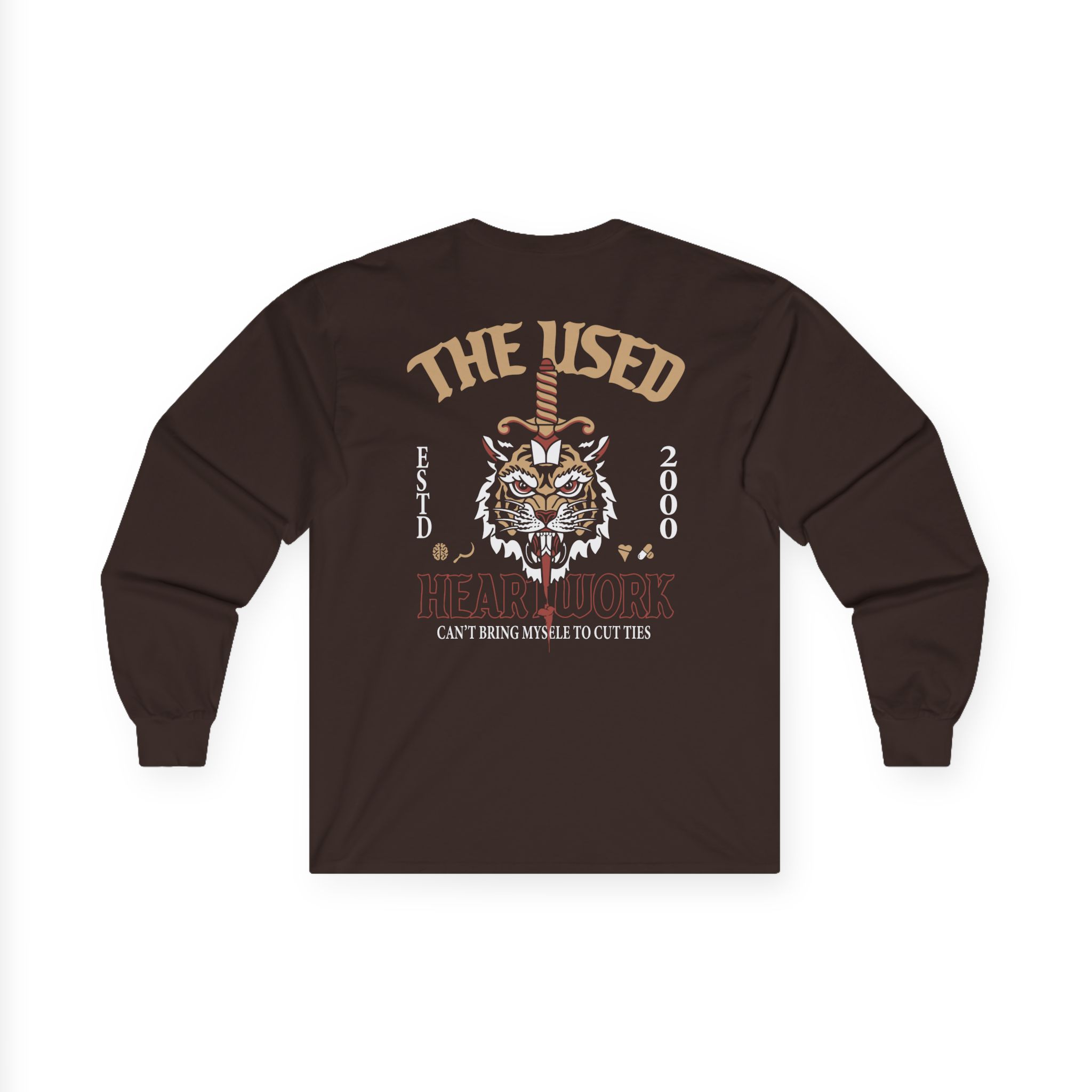 The Used Self Titled 25 Year Unisex Ultra Cotton Long Sleeve Tee