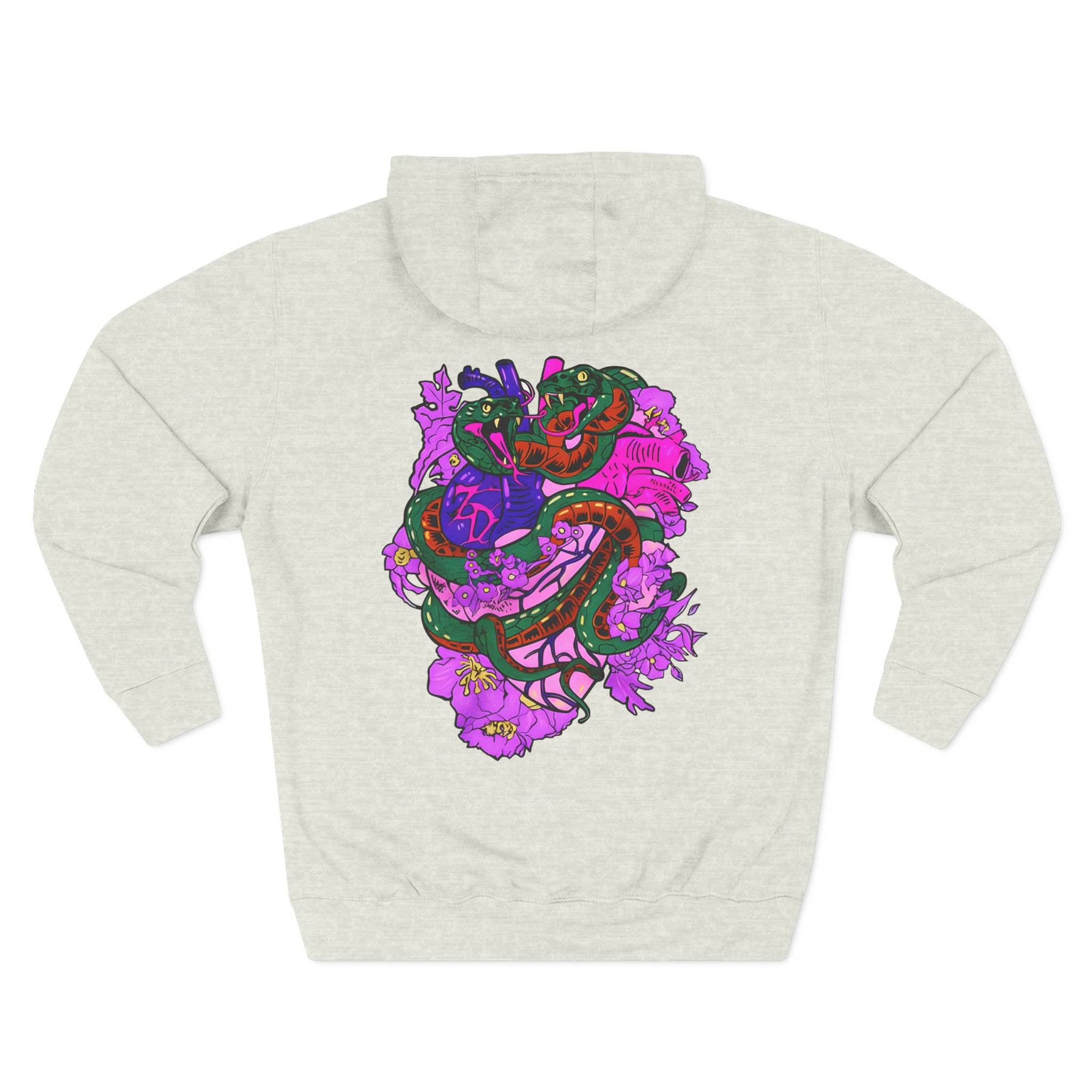 Zeds Dead Three-Panel Fleece Hoodie