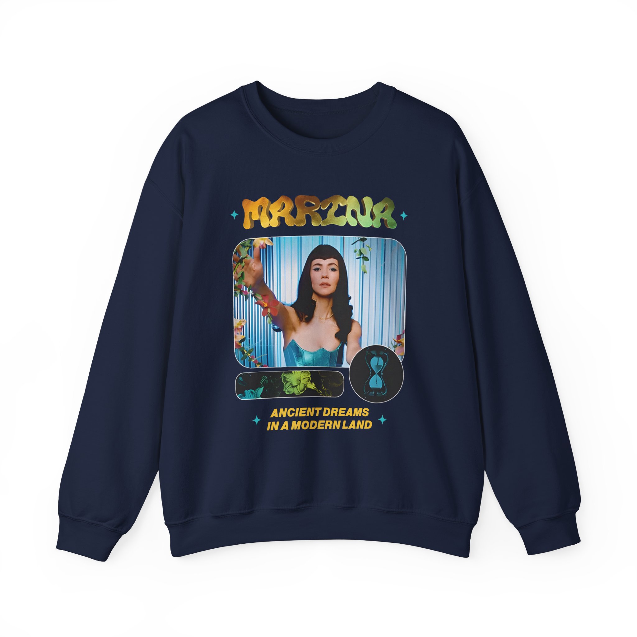 Marina Dreams Frame Unisex Heavy Blendâ„¢ Crewneck Sweatshirt
